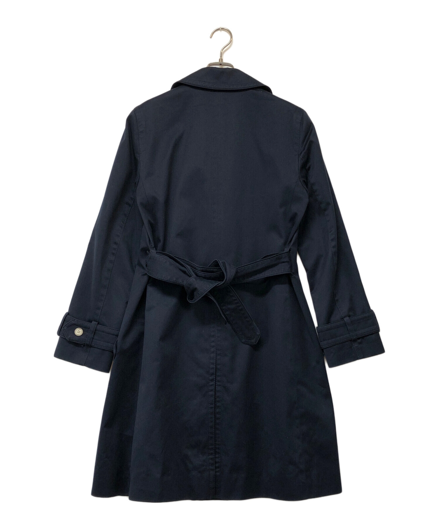 中古・古着通販】COACH (コーチ) トレンチコート ネイビー サイズ:M