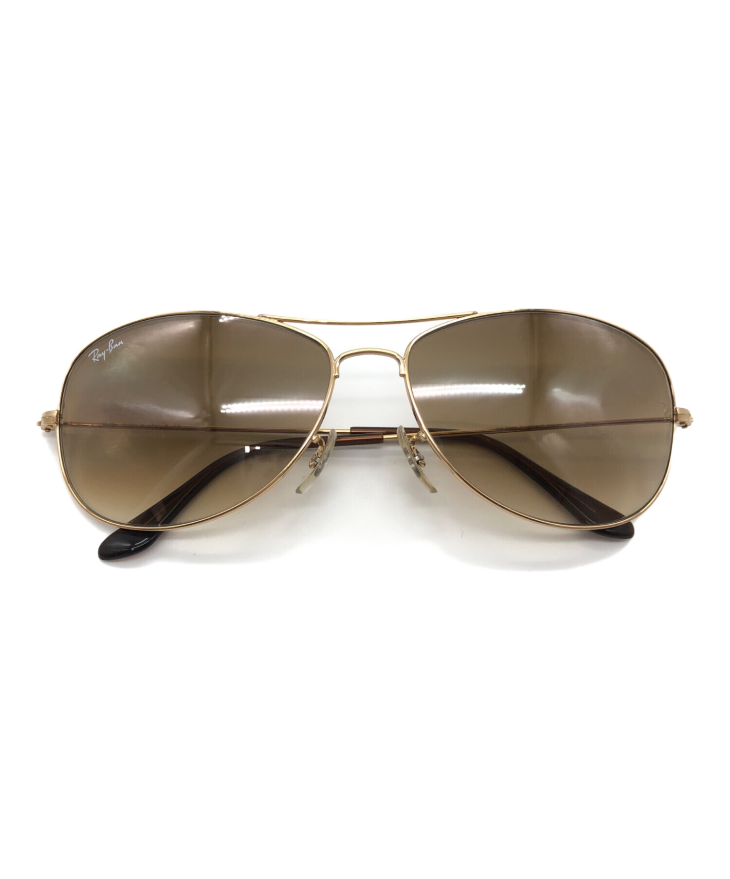 中古・古着通販】RAY-BAN (レイバン) COCKPIT サングラス ゴールド 