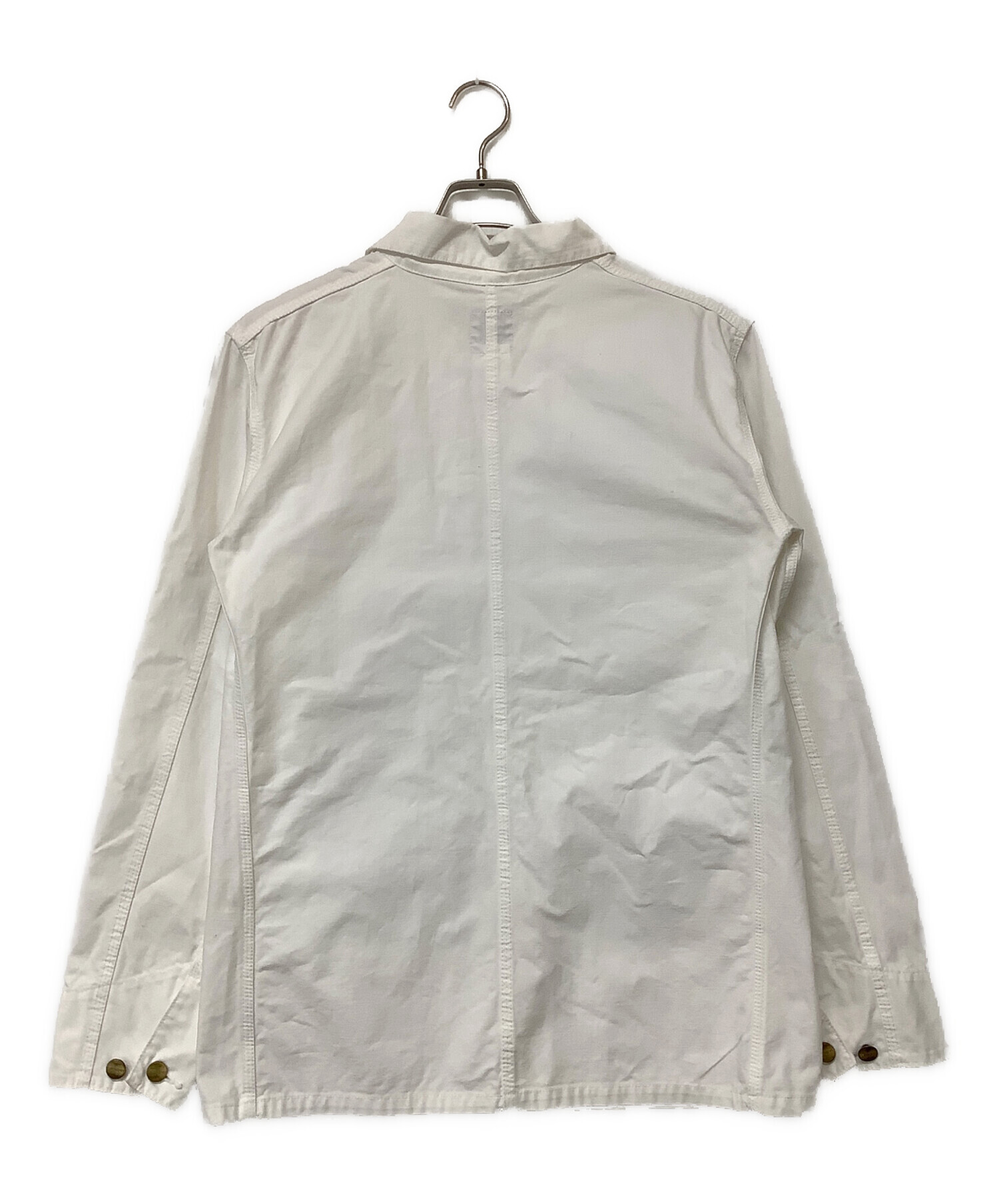 中古・古着通販】CarHartt (カーハート) カバーオール ホワイト サイズ