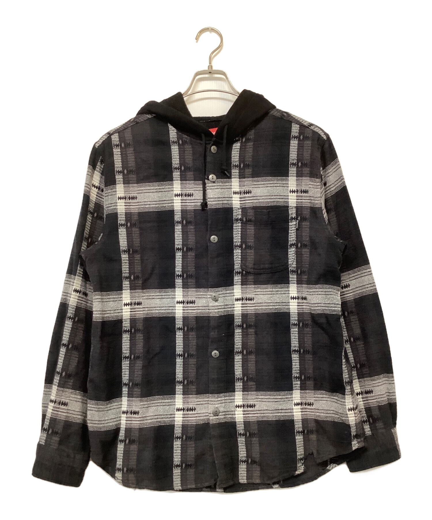 古着　supreme シャツ 中古・古着通販】SUPREME (シュプリーム) シャツ ブラック×グレー