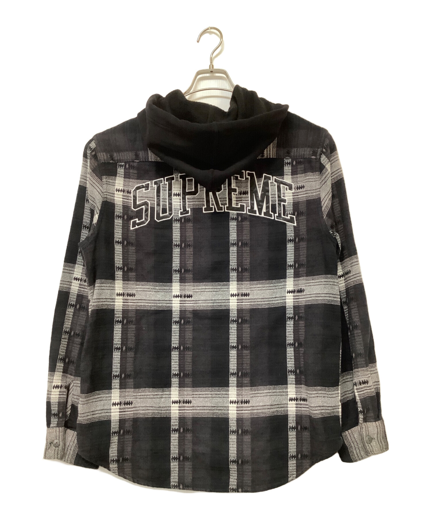 中古・古着通販】SUPREME (シュプリーム) シャツ ブラック×グレー