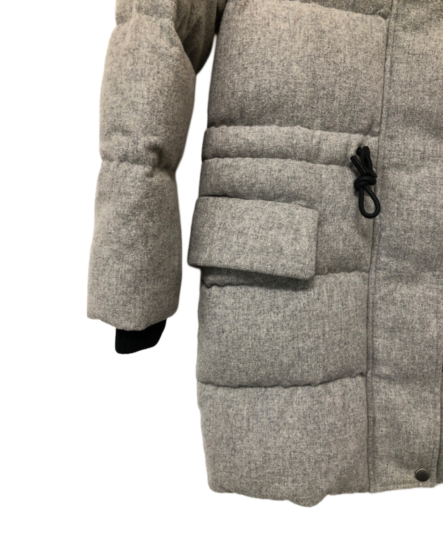 中古・古着通販】COACH (コーチ) ダウンコート グレー サイズ:4