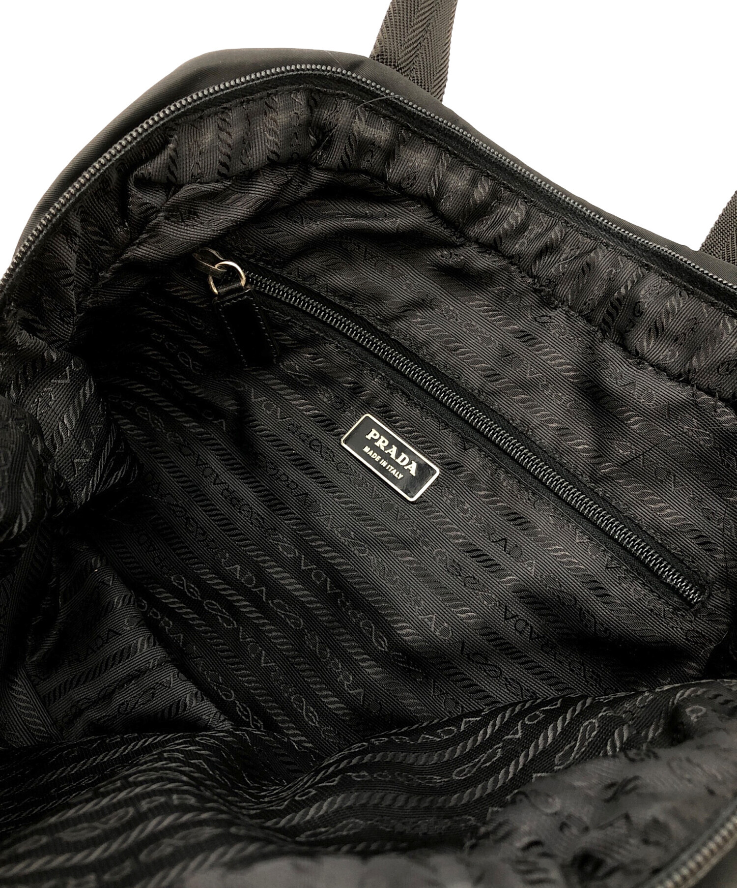 中古・古着通販】PRADA (プラダ) トートバッグ ブラック｜ブランド