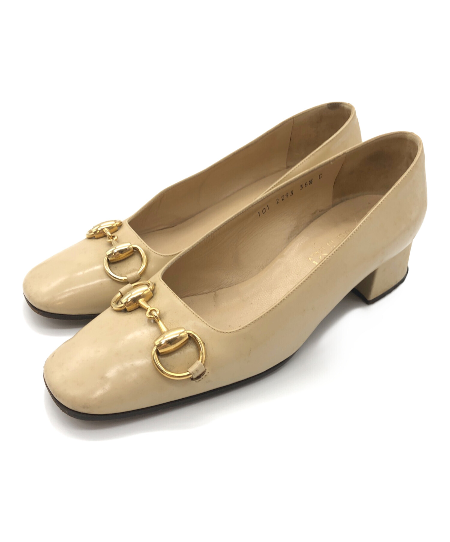 ベージュピンク パンプス ホースビット レザー 値下げ【美品】グッチ 楽天市場】gucci ホースビット（パンプス｜レディース靴）：靴 ブーツ 靴