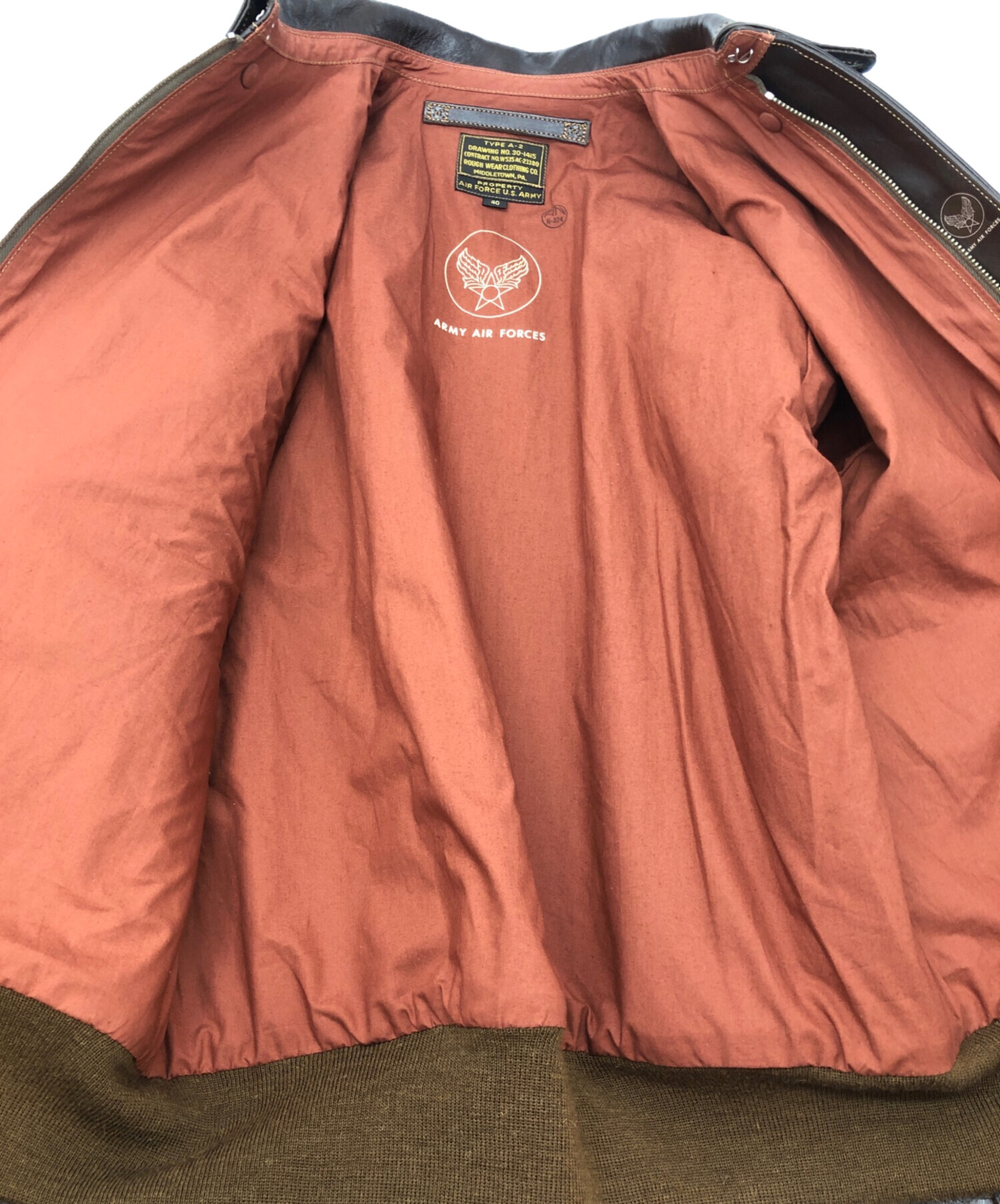 中古・古着通販】Buzz Rickson's (バズリクソンズ) A-2ジャケット