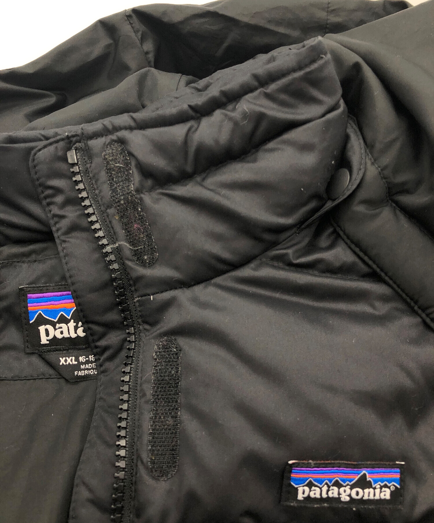 中古・古着通販】Patagonia (パタゴニア) ロングダウンコート ブラック