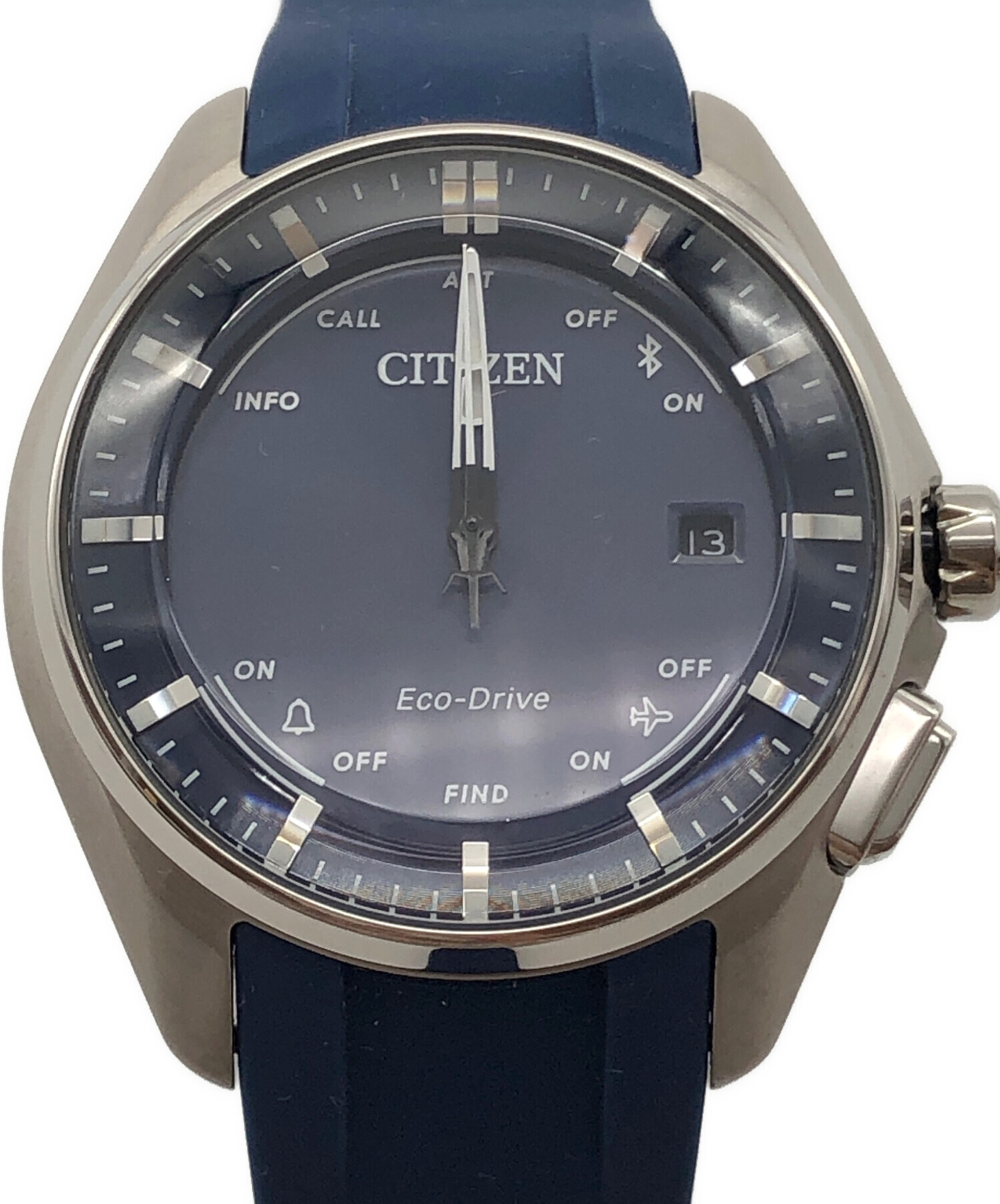 中古・古着通販】CITIZEN (シチズン) エコドライブ ネイビー｜ブランド