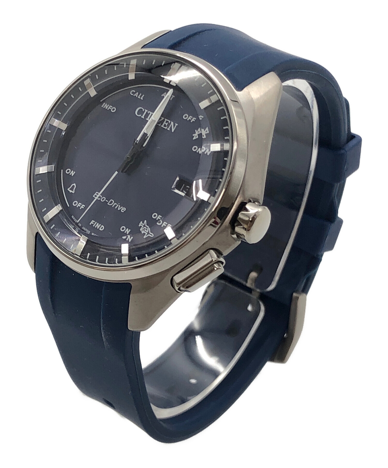 中古・古着通販】CITIZEN (シチズン) エコドライブ ネイビー｜ブランド