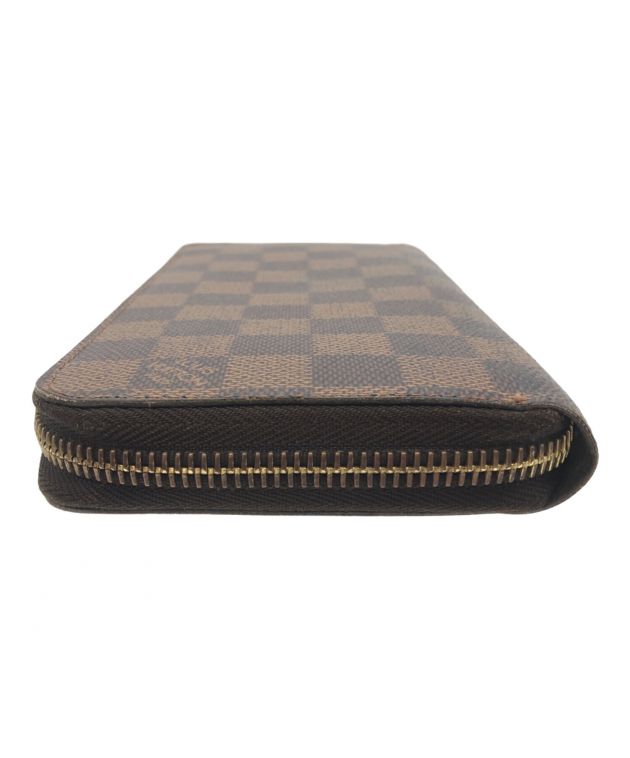ダミエ・キャンバス 長財布 ブラウン 中古・古着通販】LOUIS VUITTON (ルイ ヴィトン) ダミエ 長財布