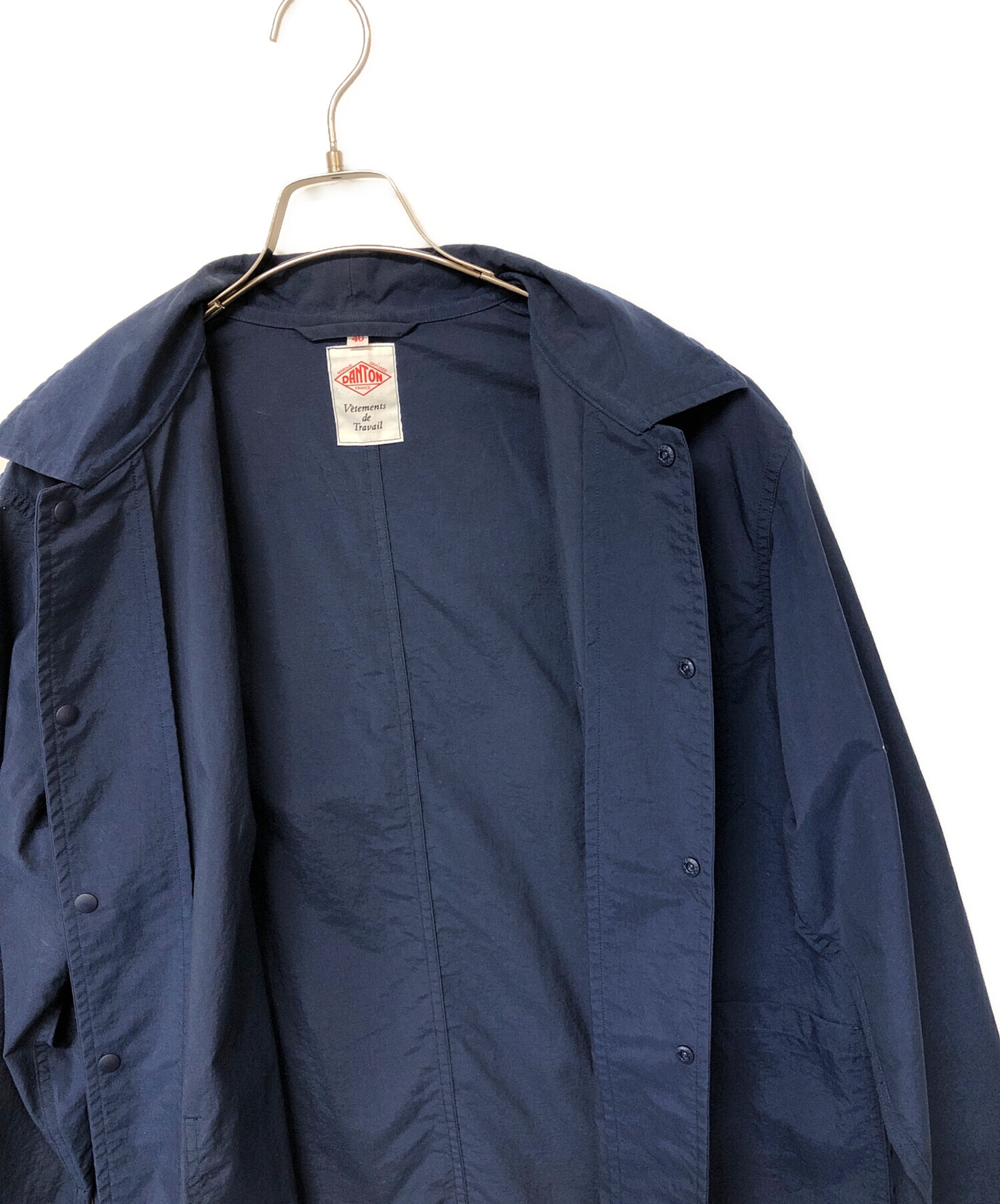 中古・古着通販】DANTON (ダントン) カバーオール ネイビー サイズ