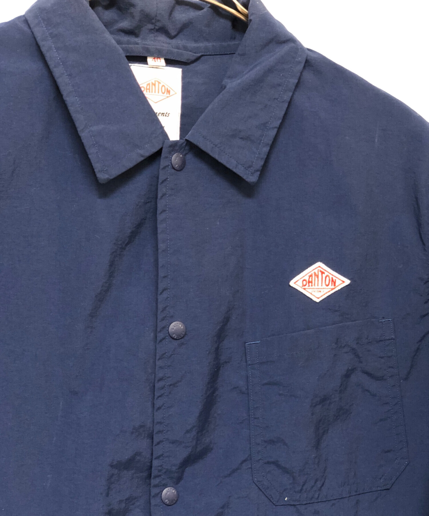 中古・古着通販】DANTON (ダントン) カバーオール ネイビー サイズ
