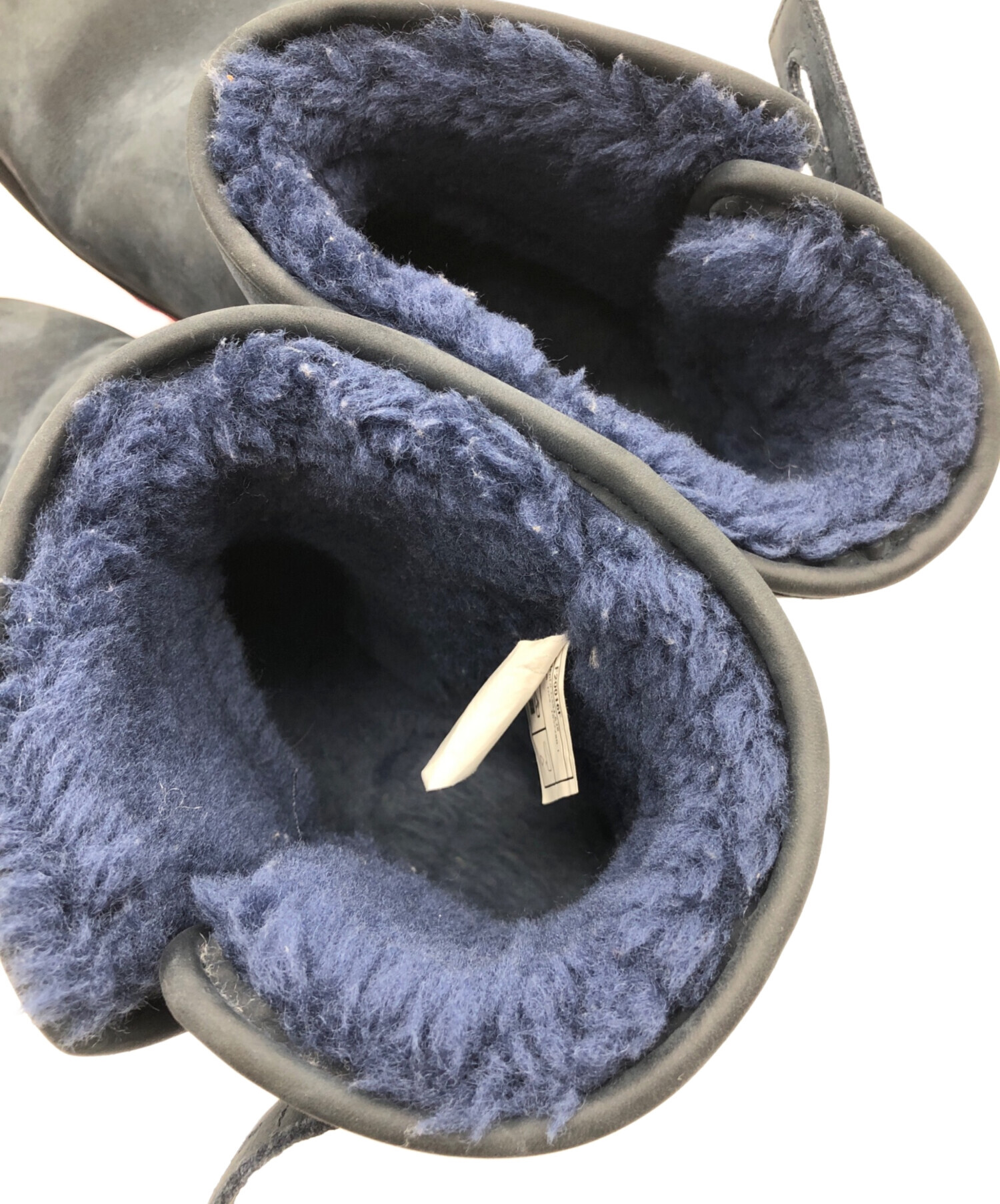 中古・古着通販】UGG (アグ) ムートンブーツ ネイビー×レッド サイズ