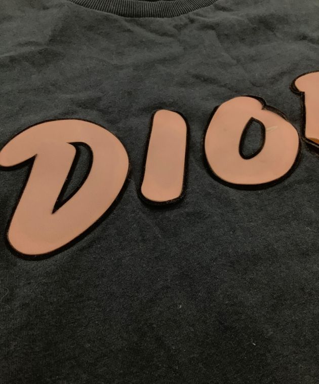 中古・古着通販】DIOR (ディオール) 半袖カットソー ネイビー×ピンク