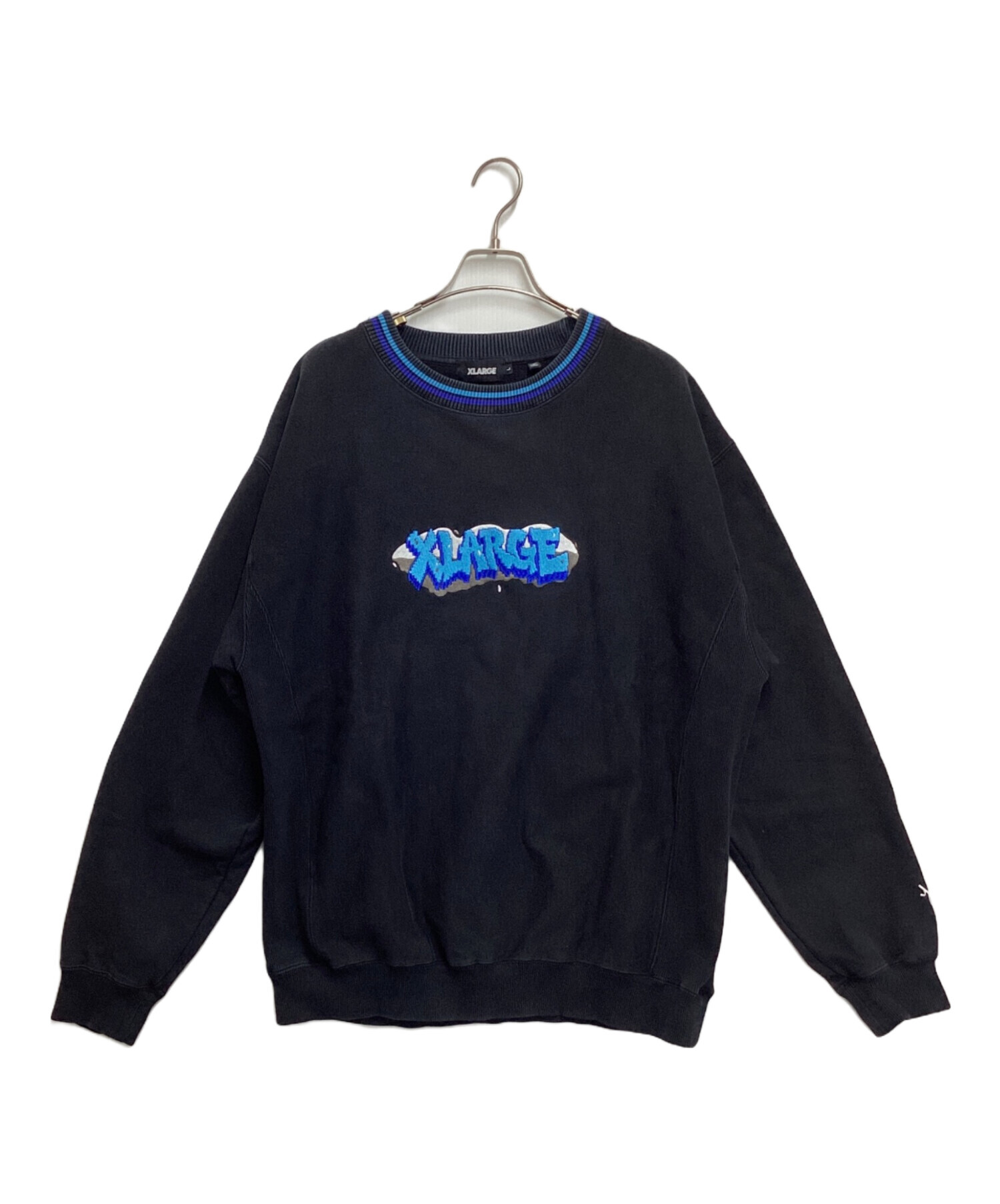 中古・古着通販】X-LARGE (エクストララージ) スウェット ブラック 