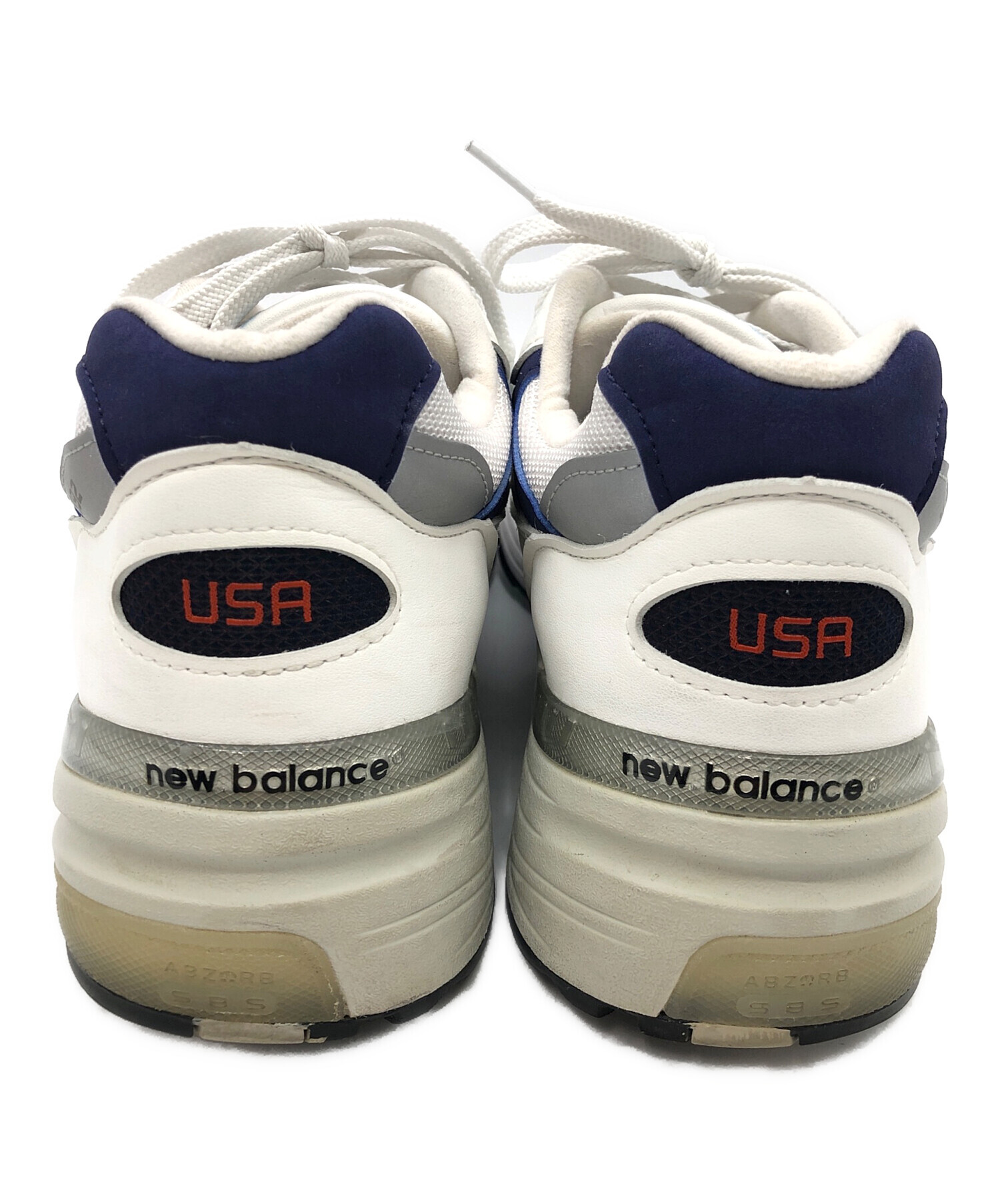 中古・古着通販】NEW BALANCE (ニューバランス) スニーカー ホワイト 