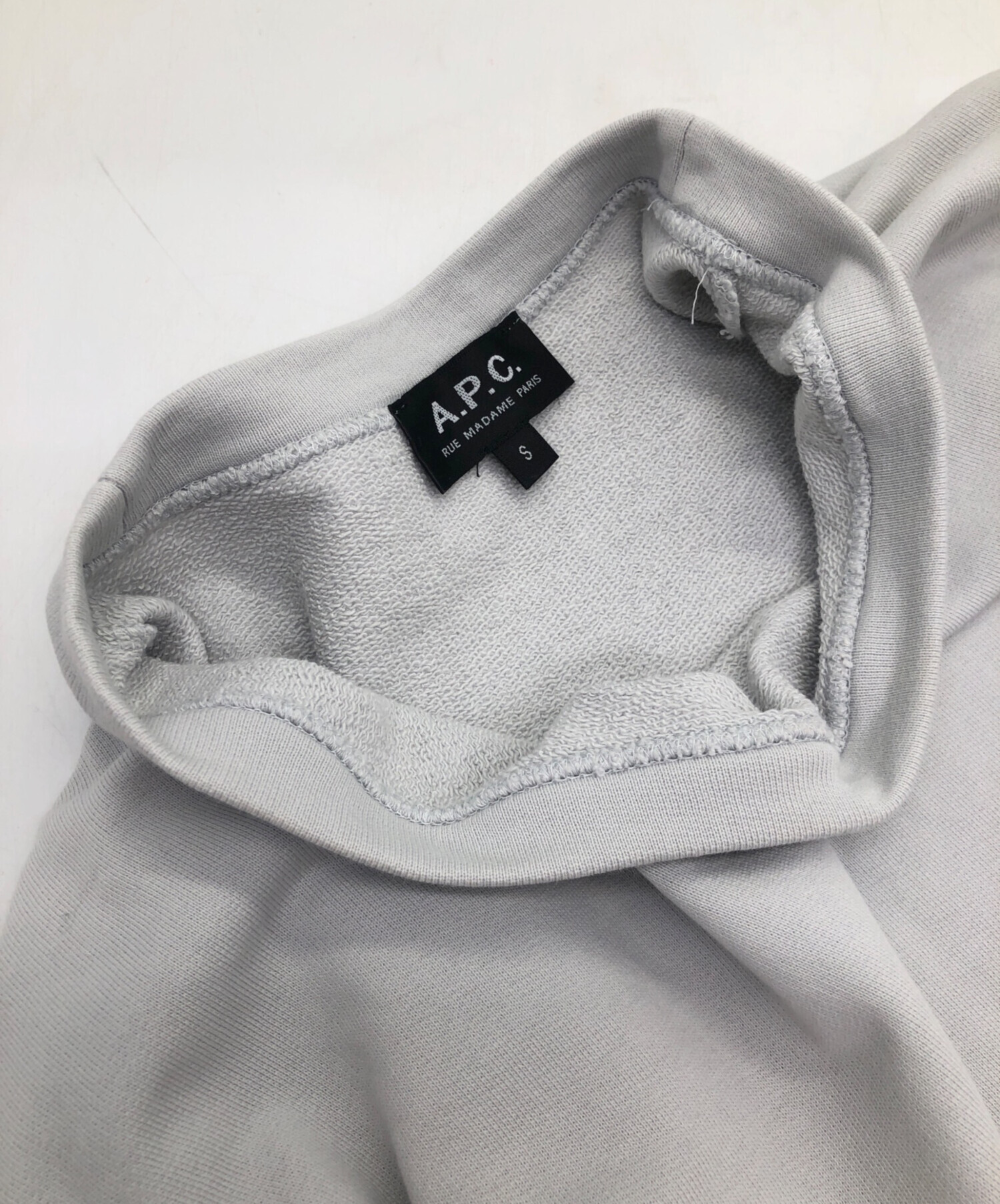 中古・古着通販】A.P.C. (アーペーセー) スウェット グレー サイズ