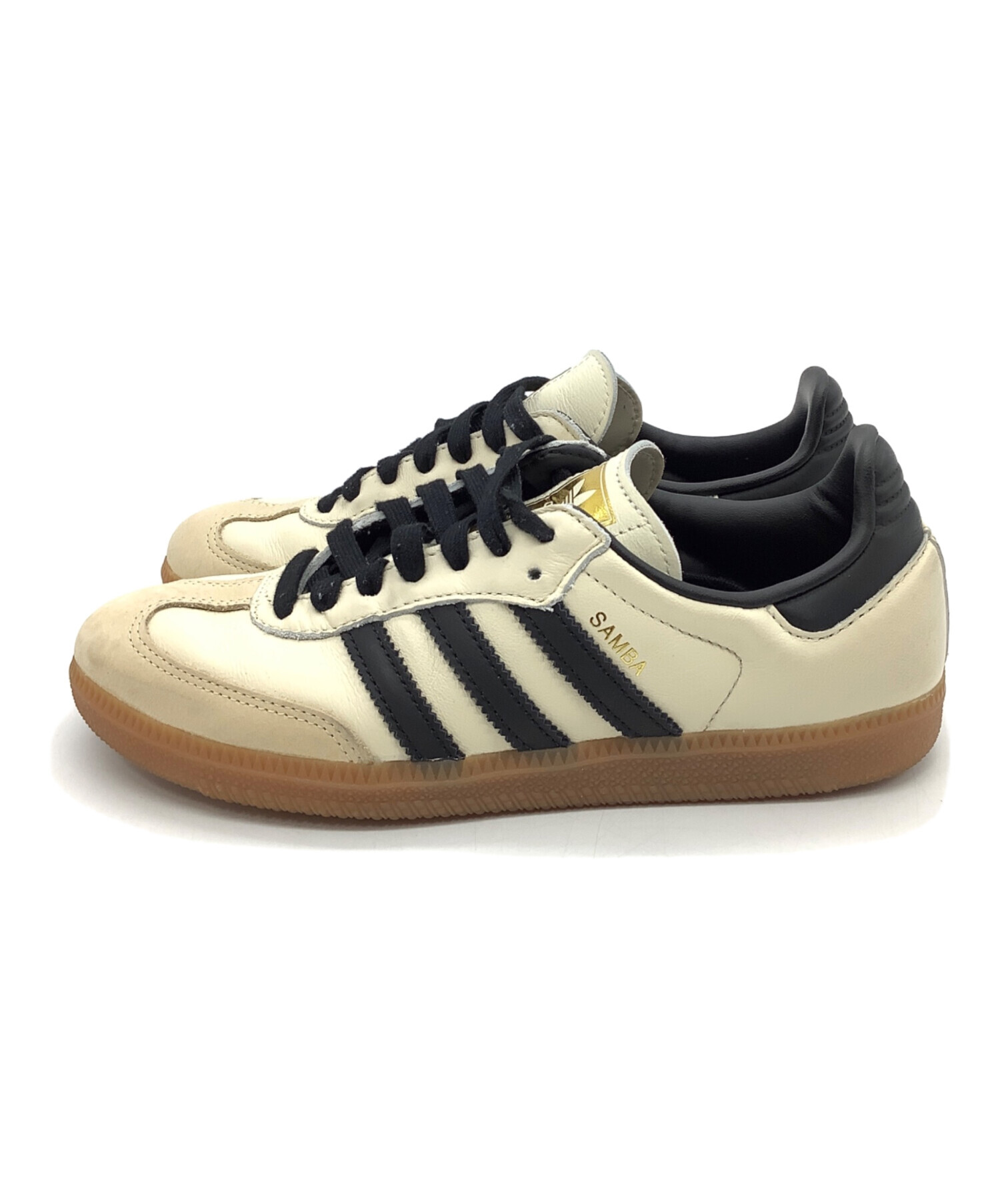 adidas samba og ホワイト/ブラック 23.5cm adidas SAMBA OG 