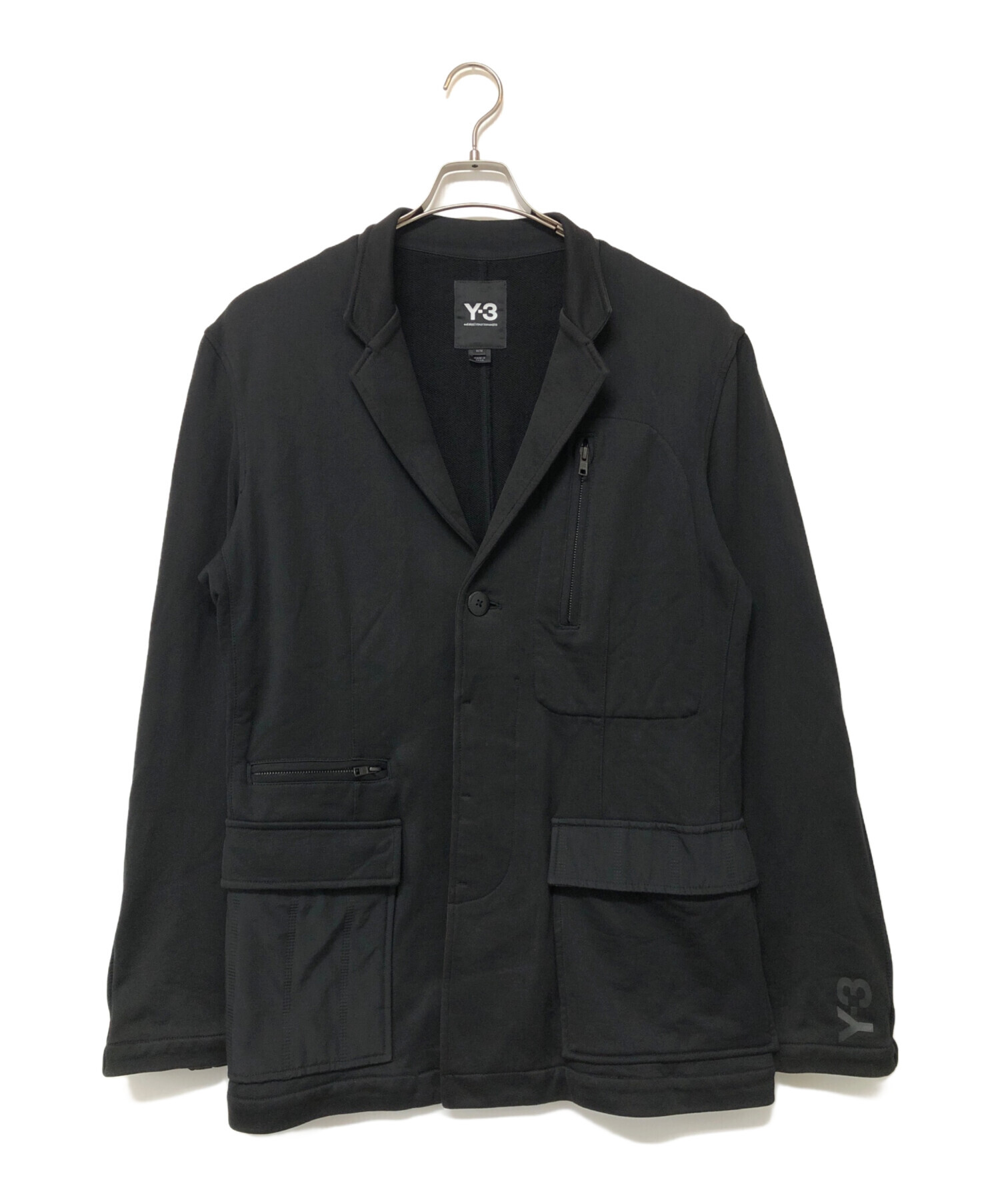 中古・古着通販】Y-3 (ワイスリー) テーラードジャケット ブラック 