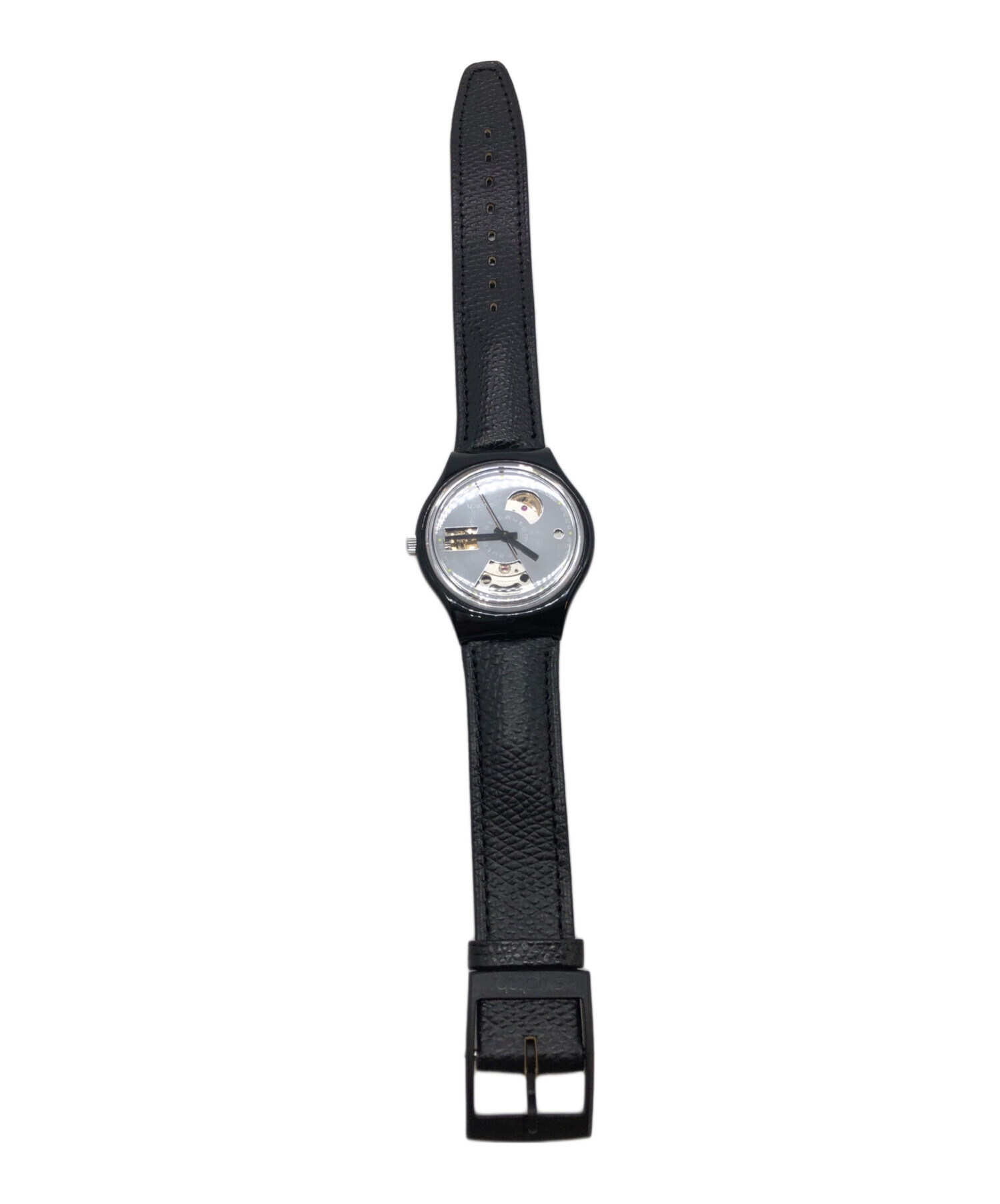 中古・古着通販】SWATCH (スウォッチ) Automatic BLACK MOTION