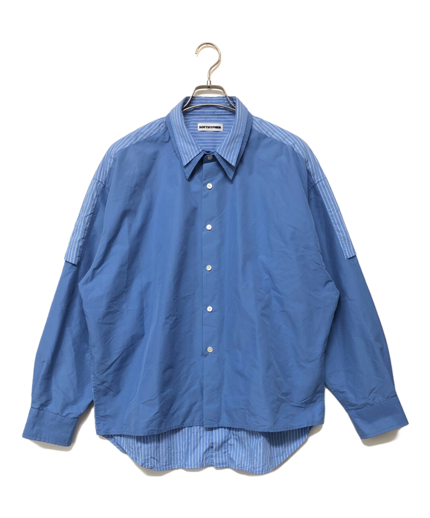 中古・古着通販】SOFTHYPHEN (ソフトハイフン) ダブルフロントオーバー