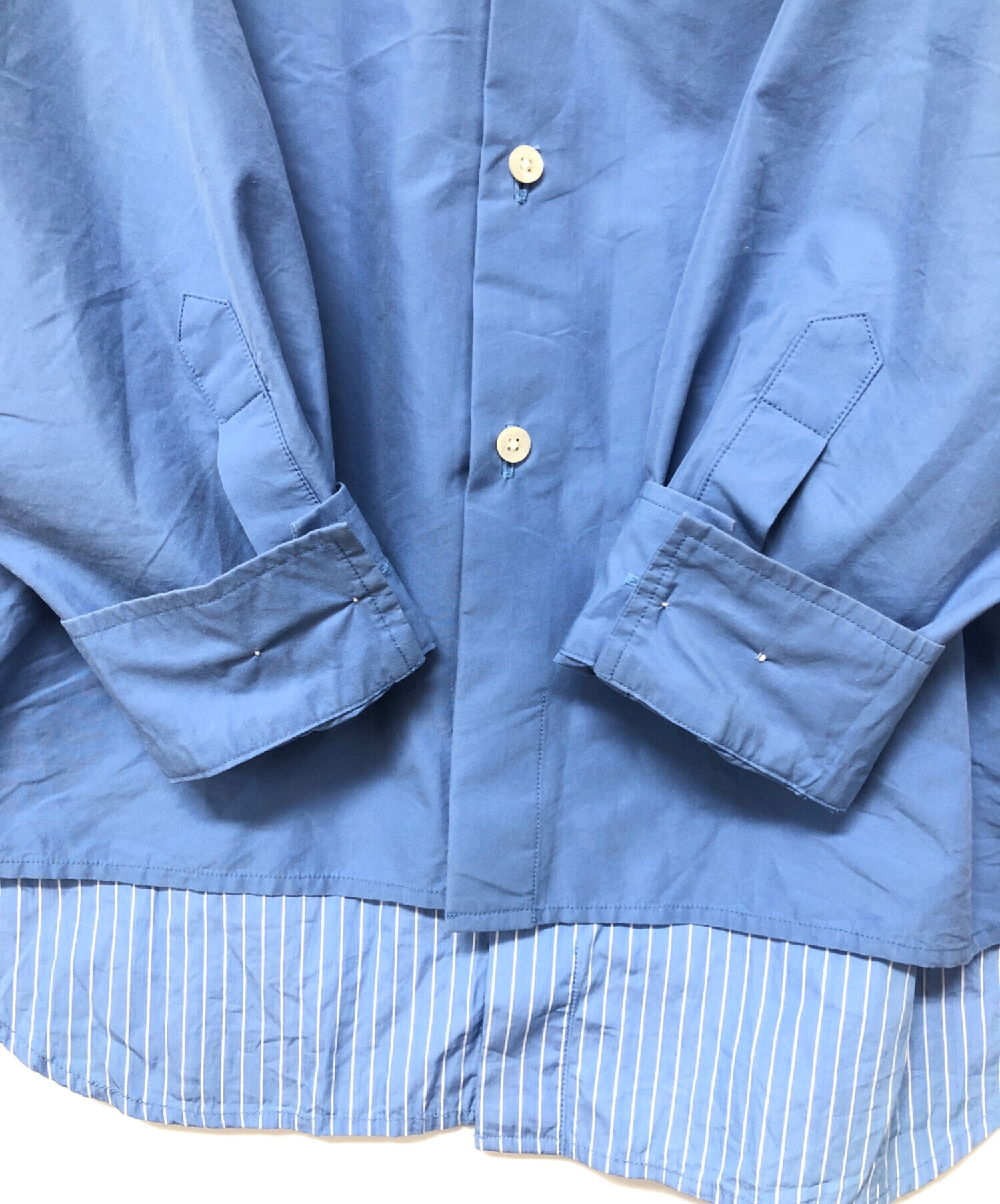 中古・古着通販】SOFTHYPHEN (ソフトハイフン) ダブルフロントオーバー