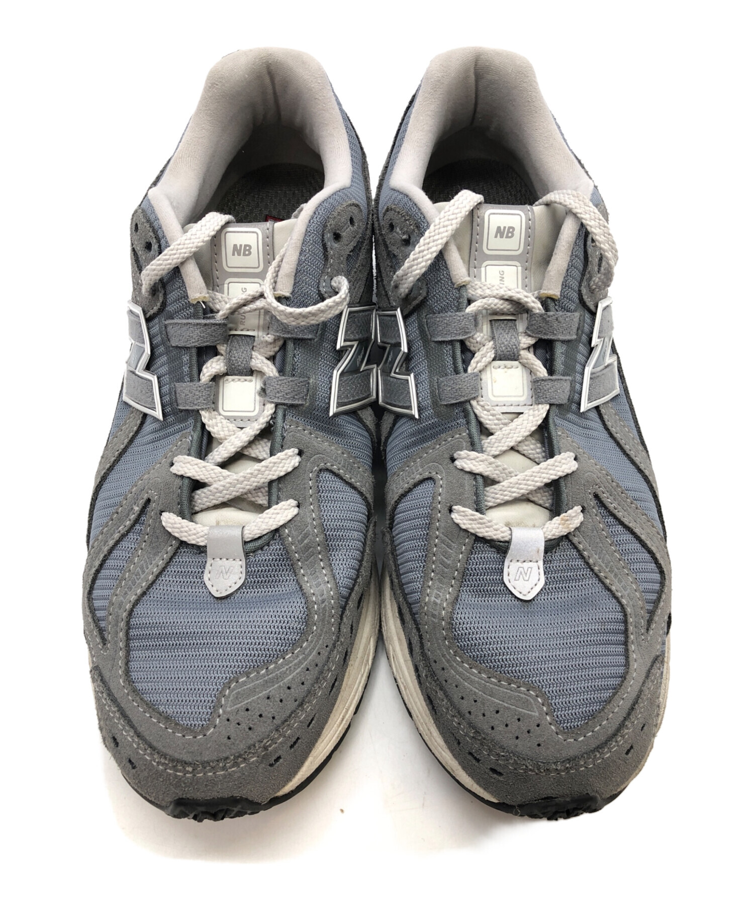 New Balance ニューバランス スニーカー 28cm グレー系(総柄) 【古着】【中古】 中古・古着通販】NEW BALANCE (ニューバランス) スニーカー グレー