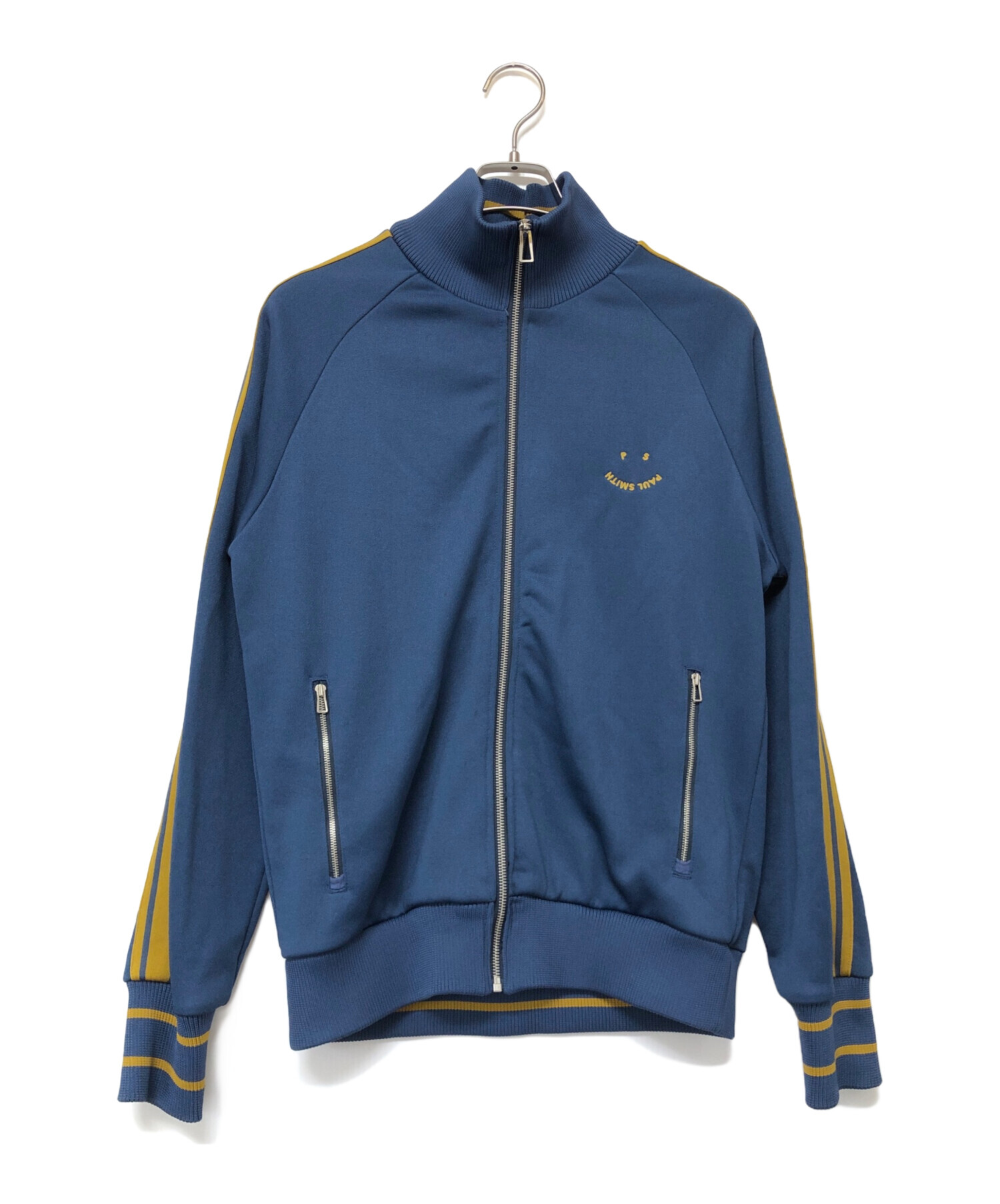 Paul Smith Sport ジャージ ホワイト/ネイビー 中古・古着通販】Paul Smith (ポールスミス) ジャージトップ ネイビー