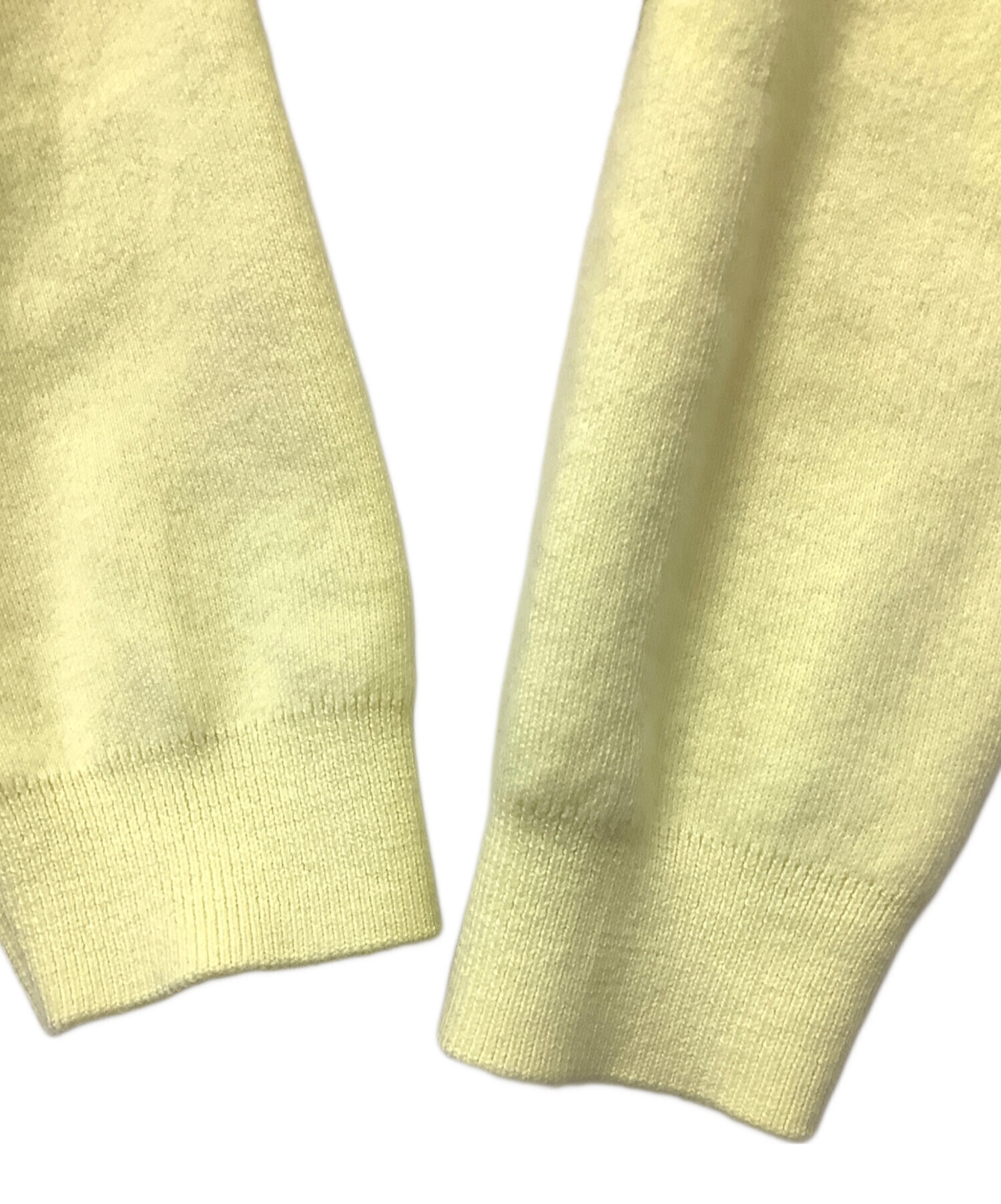 中古・古着通販】CABaN (キャバン) 薄手カーディガン イエロー サイズ