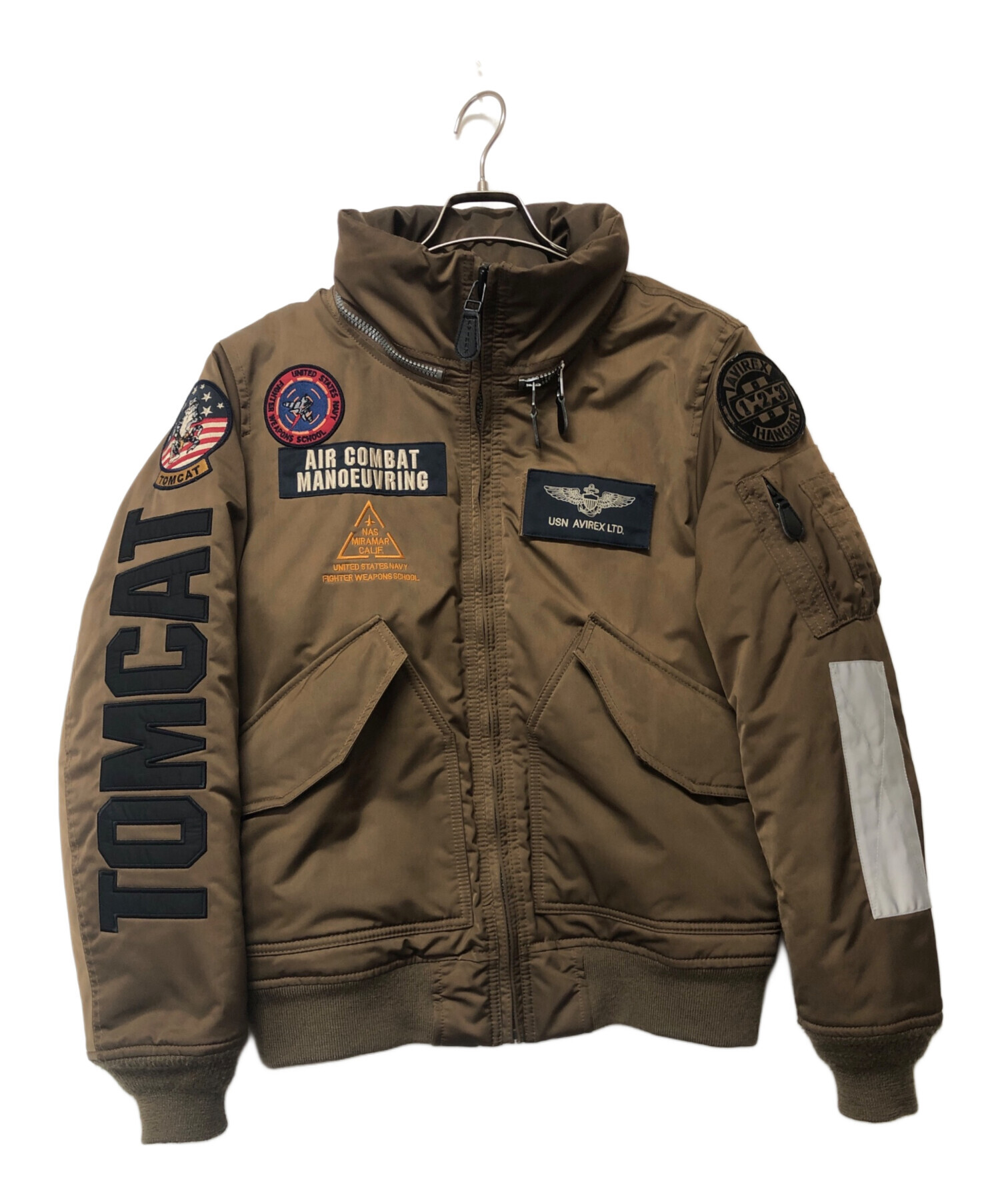 中古・古着通販】AVIREX (アヴィレックス) ジャケット ダークブラウン