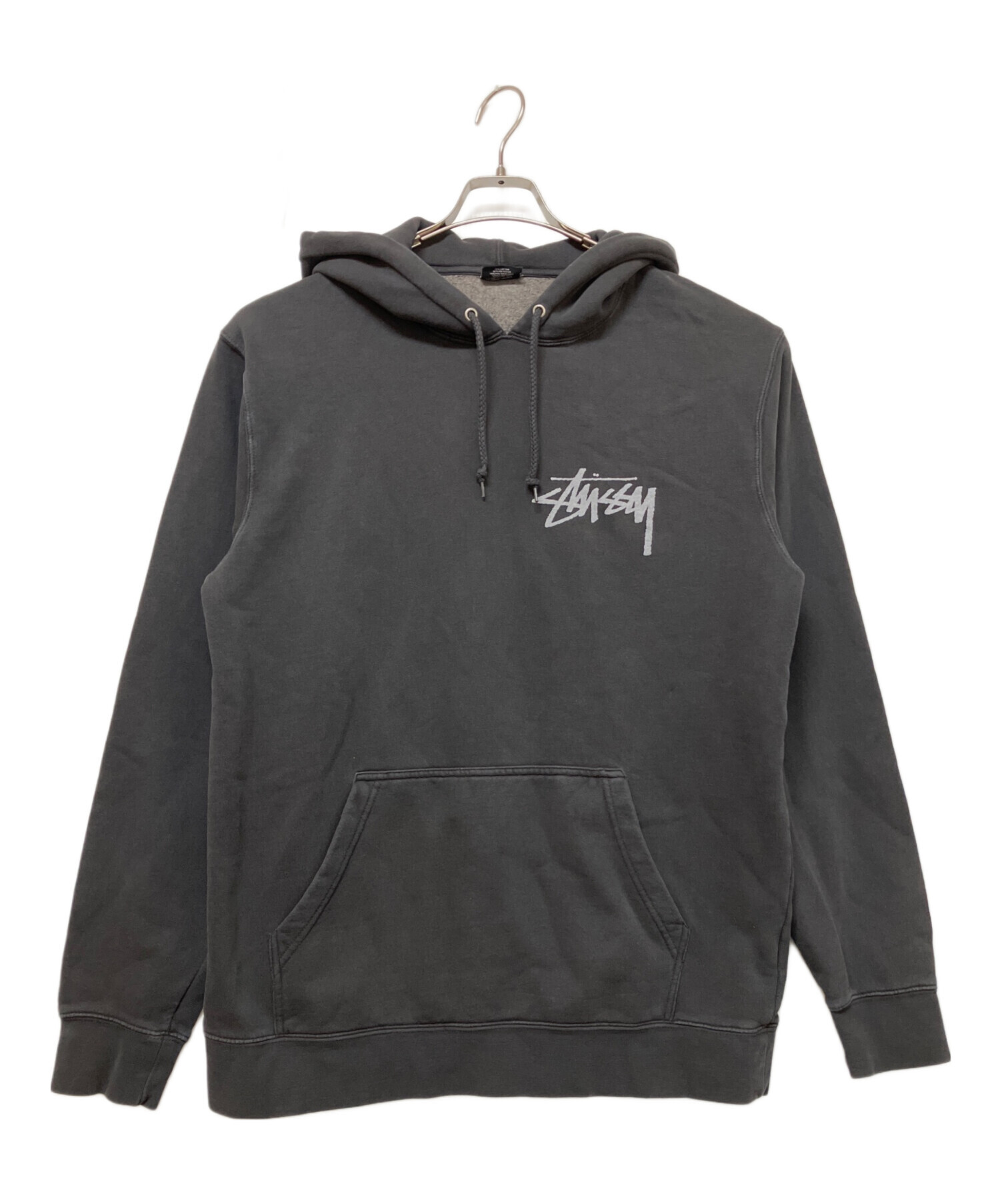 中古・古着通販】stussy (ステューシー) フーディー グレー サイズ:L