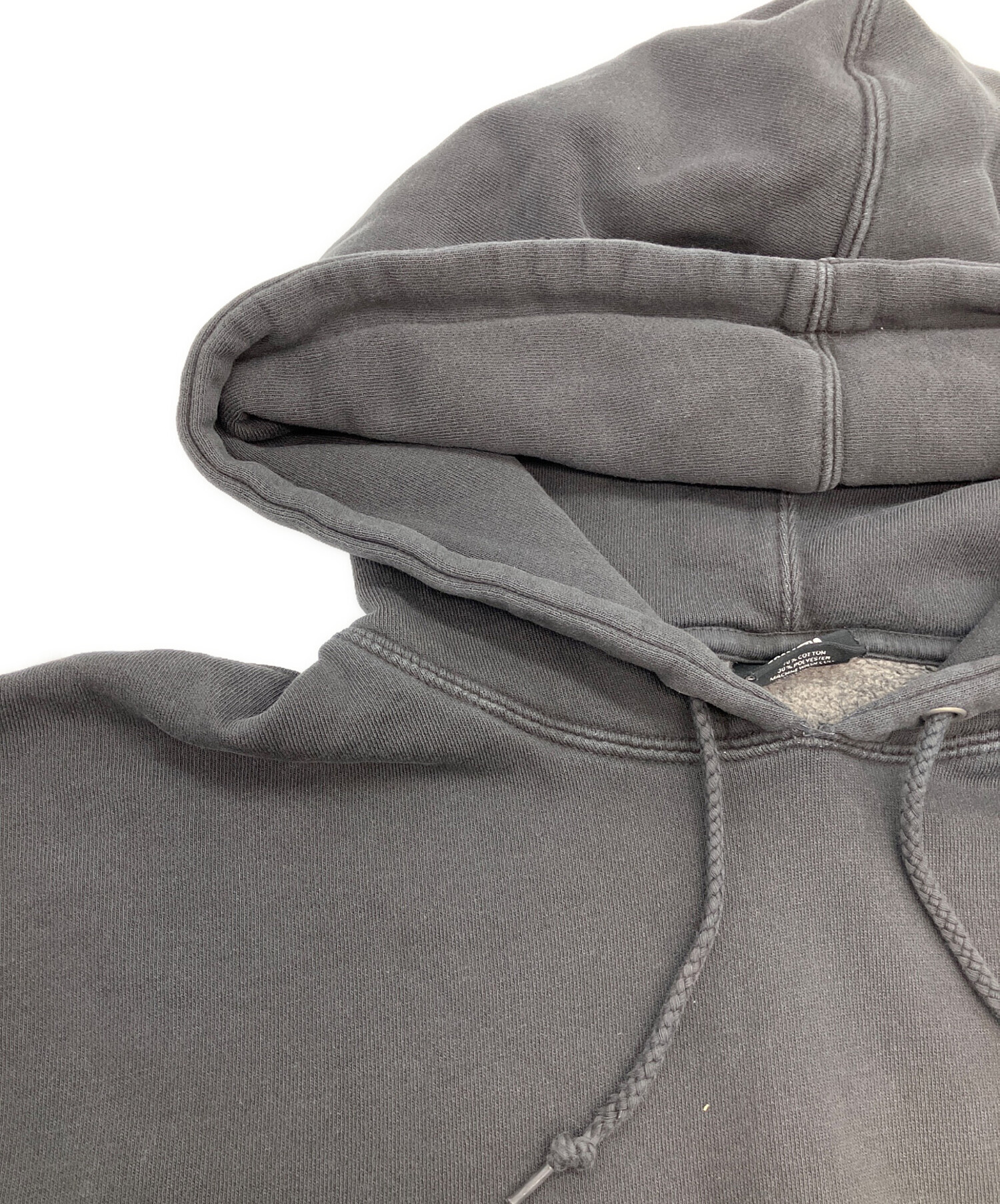 中古・古着通販】stussy (ステューシー) フーディー グレー サイズ:L