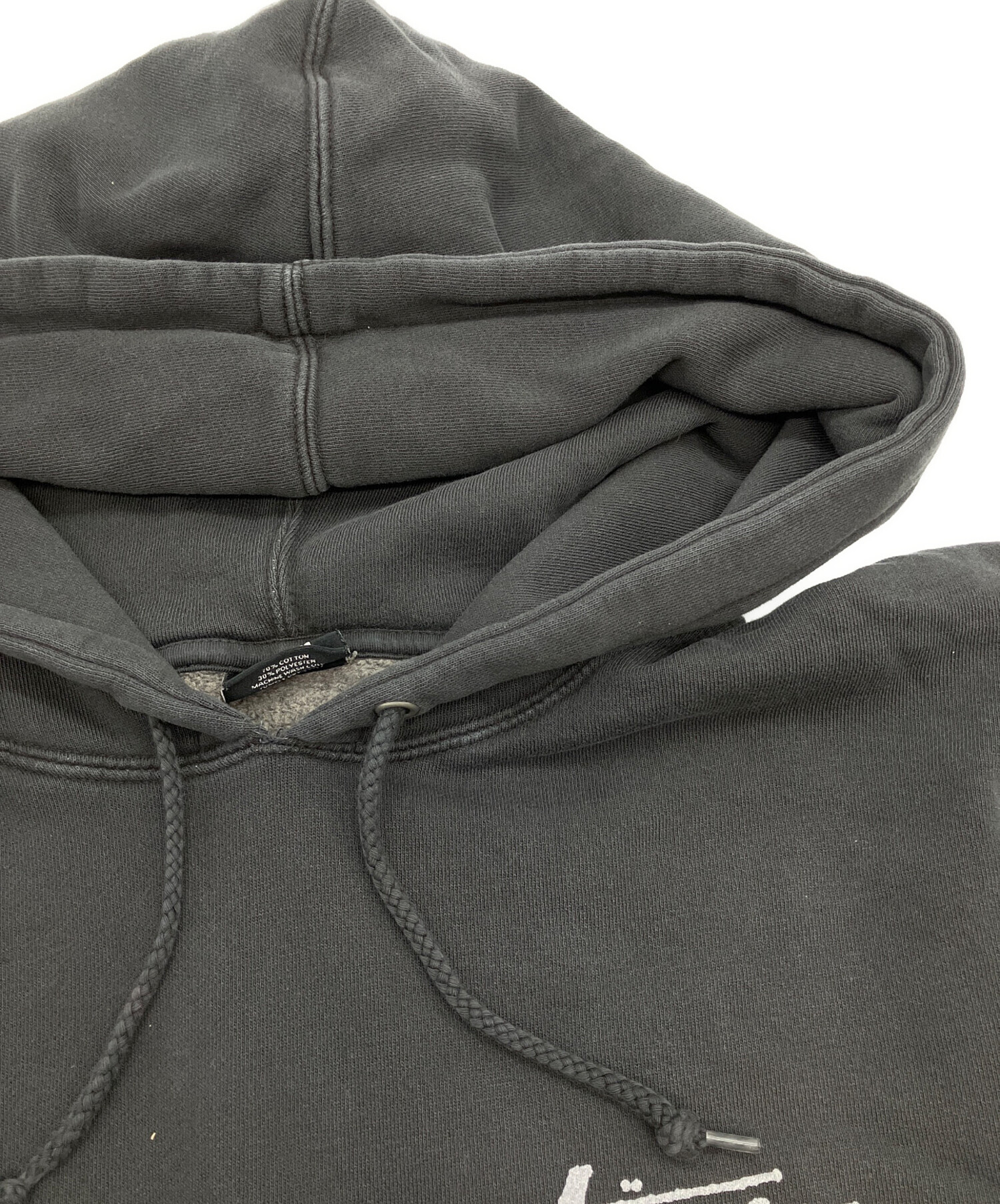 中古・古着通販】stussy (ステューシー) フーディー グレー サイズ:L