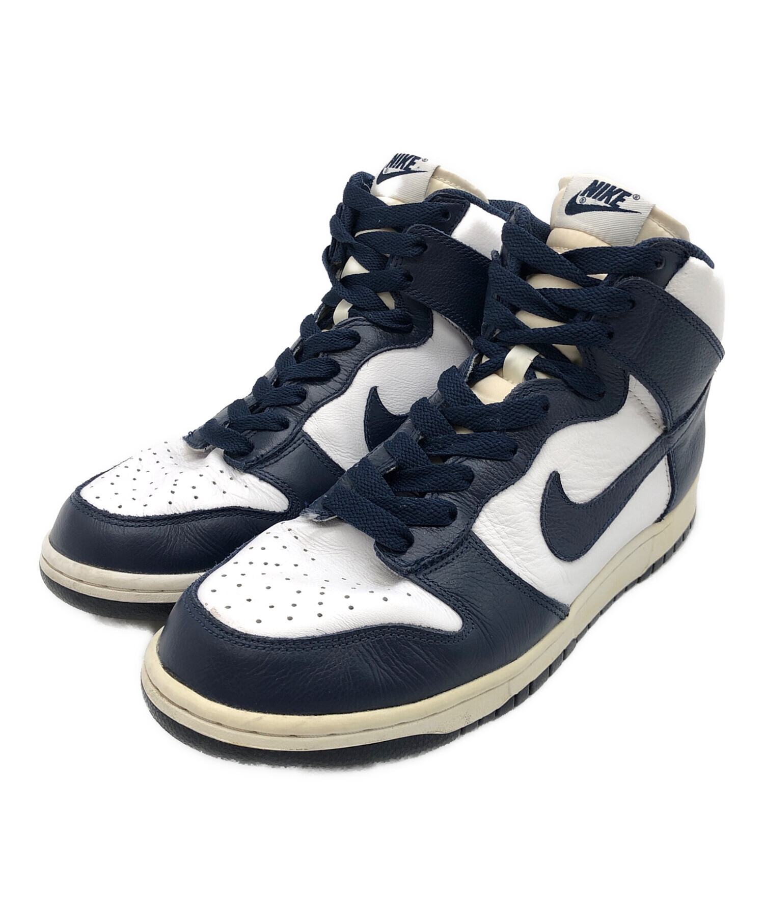 新品・未使用製品 メルカリNikeDQ609-113バスケットシューズハイカット 中古・古着通販】NIKE (ナイキ) DUNK HIGH RETRO QS ハイカット