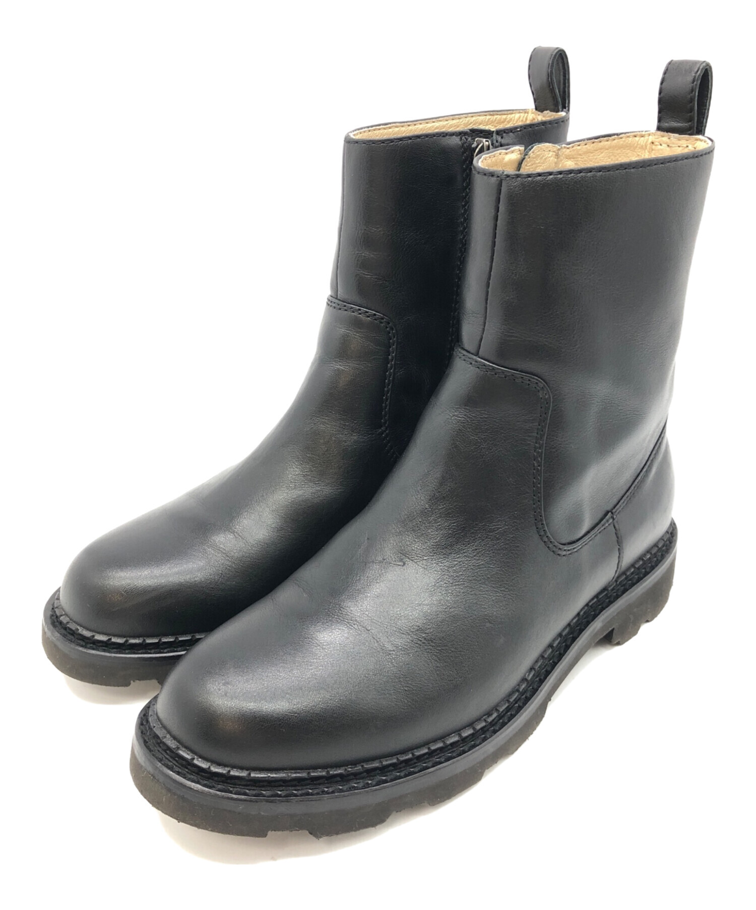 中古・古着通販】REGAL (リーガル) サイドジップブーツ ブラック 