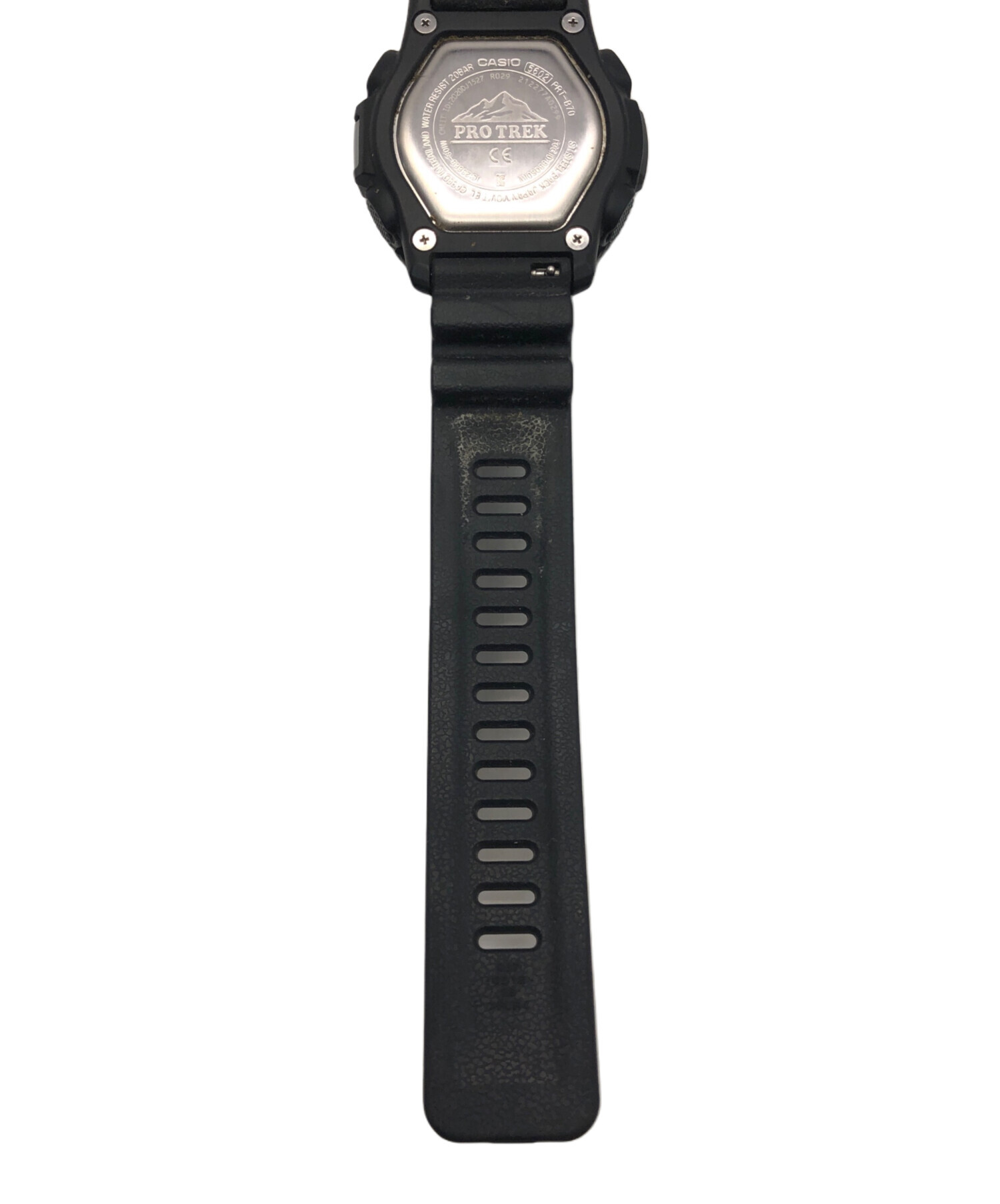 中古・古着通販】CASIO (カシオ) プロトレック ブラック｜ブランド
