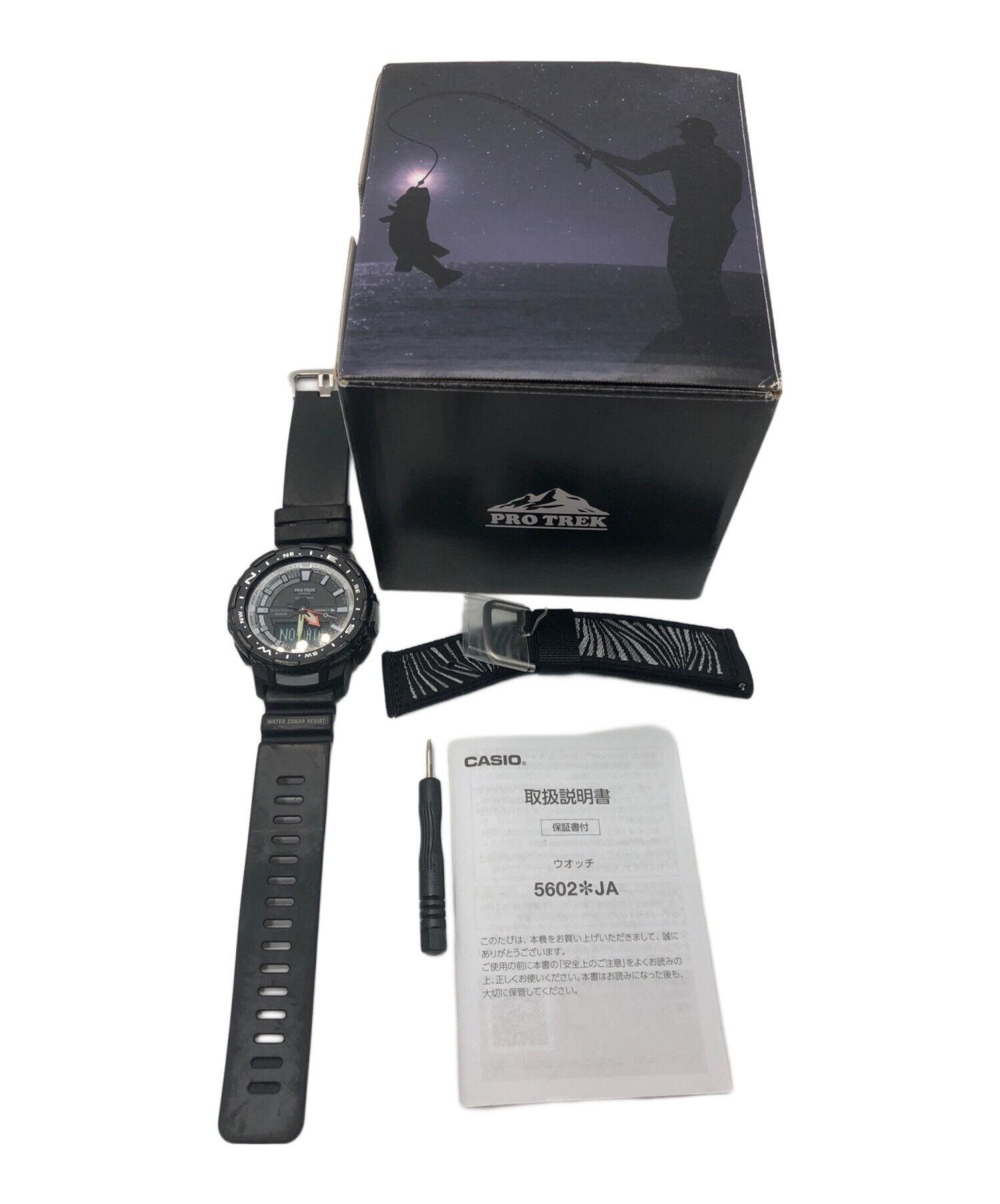 中古・古着通販】CASIO (カシオ) プロトレック ブラック｜ブランド