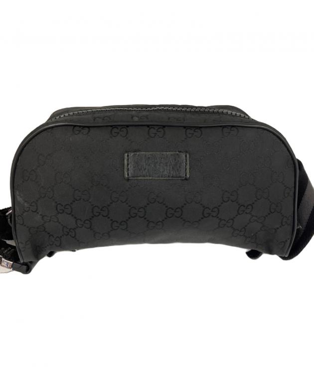 中古・古着通販】GUCCI (グッチ) GGナイロン ブラック｜ブランド・古着