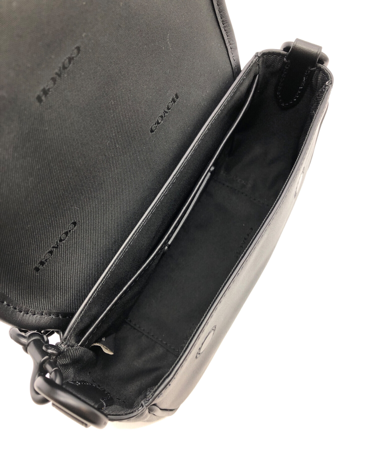 中古・古着通販】COACH (コーチ) チャーターフラップクロスボディ18 