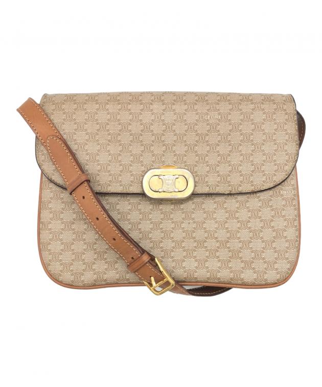 中古・古着通販】CELINE (セリーヌ) マカダム ショルダーバッグ