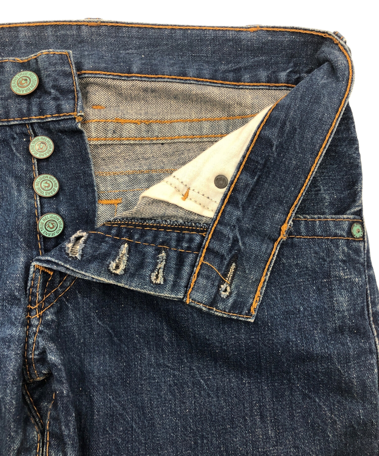 中古・古着通販】TRUE RELIGION (トゥルー レリジョン) デニムパンツ 