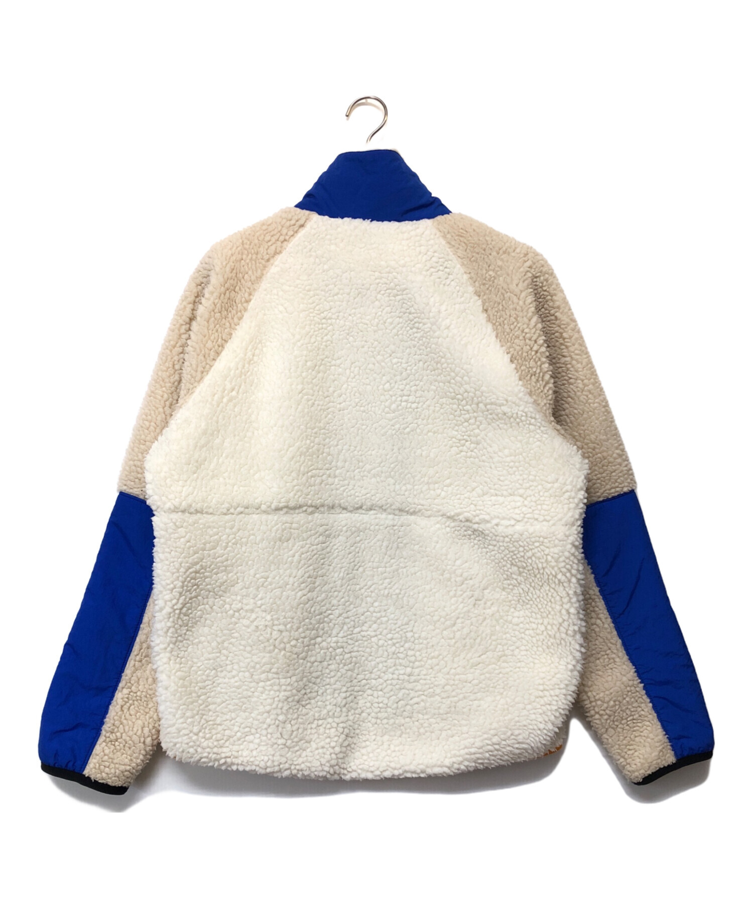 中古・古着通販】NIKE (ナイキ) ボアジャケット ブルー×ベージュ