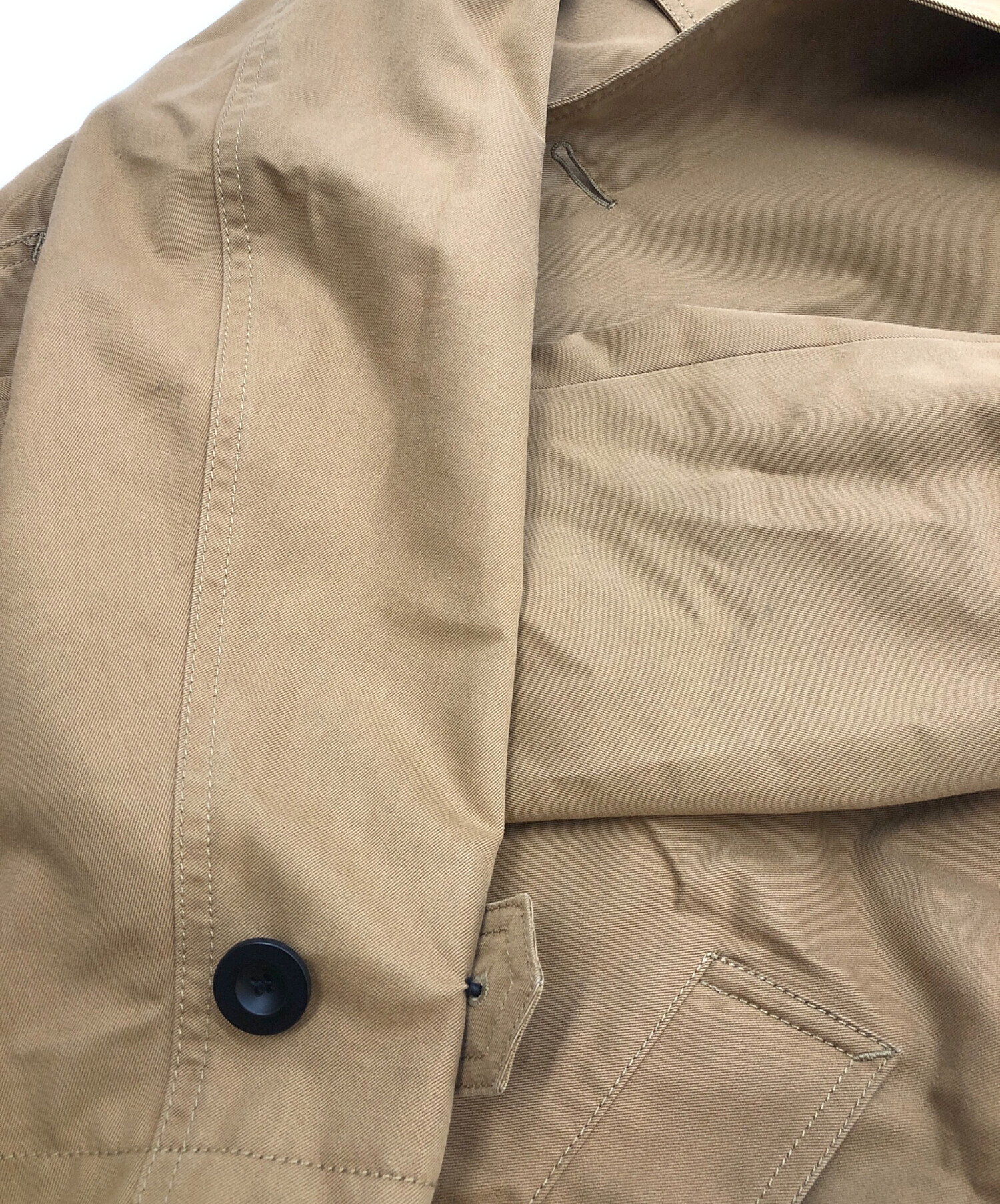 中古・古着通販】COACH (コーチ) トレンチコート キャメル サイズ:SIZE