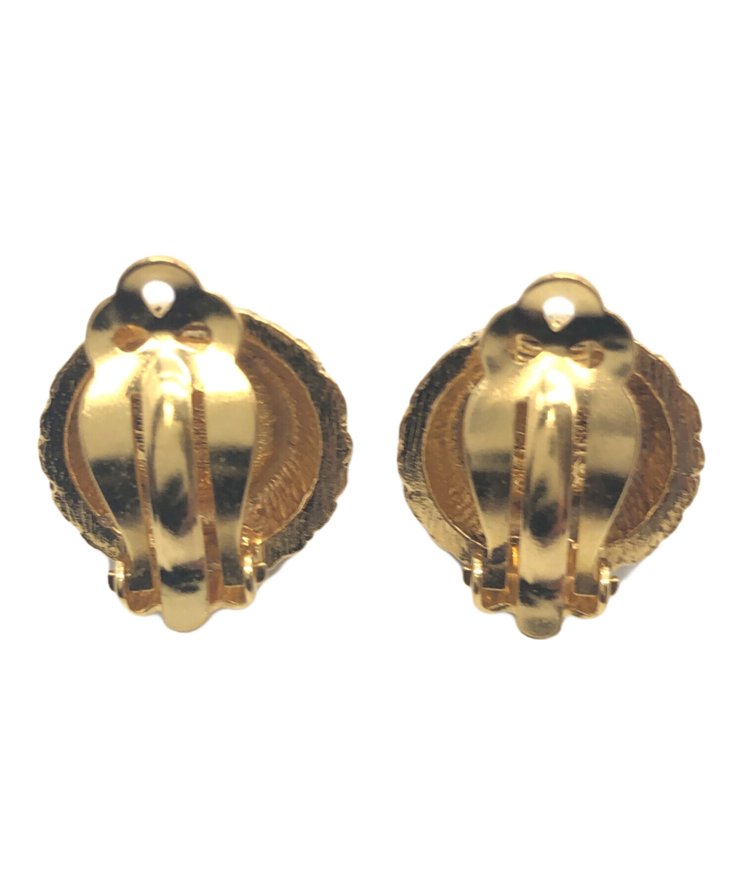 186005 現状品 CHANEL シャネル イヤリング 1988年 　片耳のみ ゴールド/メッキ レディース [0000000000413] 中古・古着通販】CHANEL (シャネル) イヤリング ゴールド｜ブランド