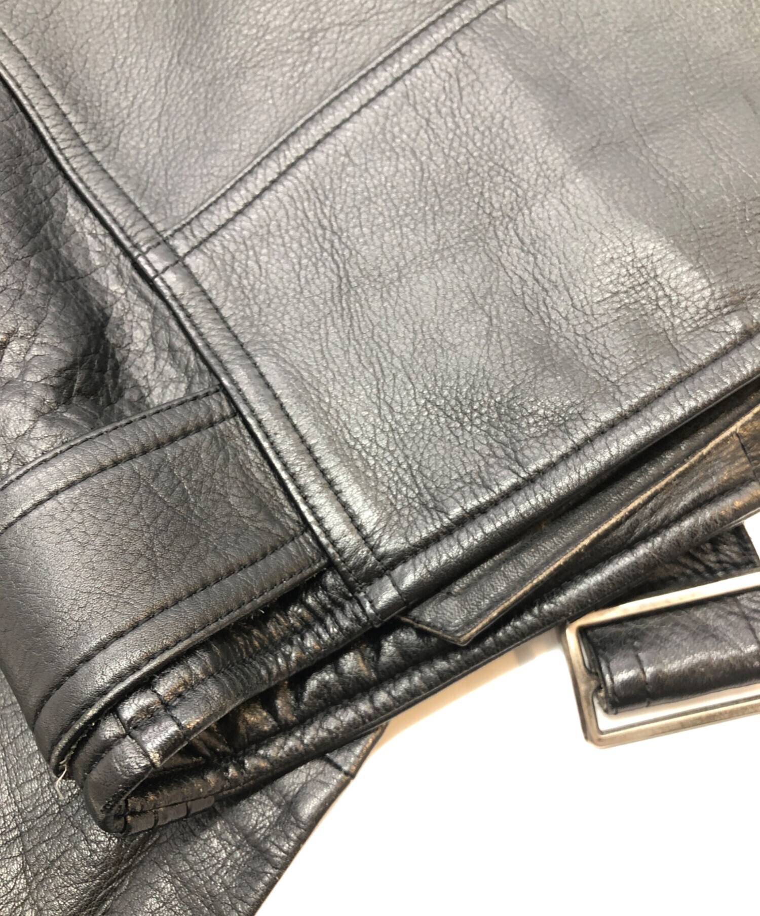 中古・古着通販】KUSHITANI (クシタニ) ダブルライダースジャケット