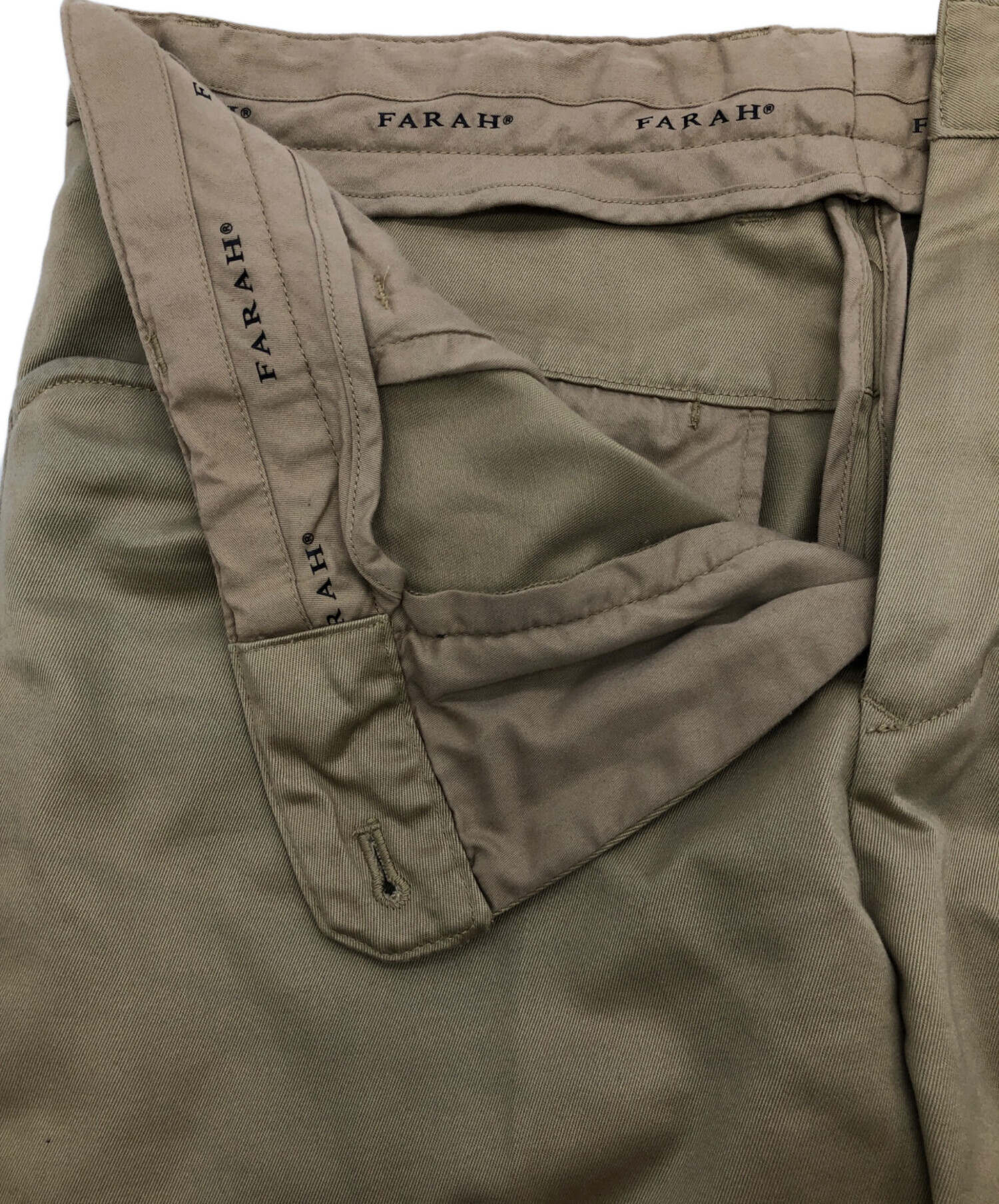 中古・古着通販】FARAH (ファーラー) チノパン ベージュ サイズ:32