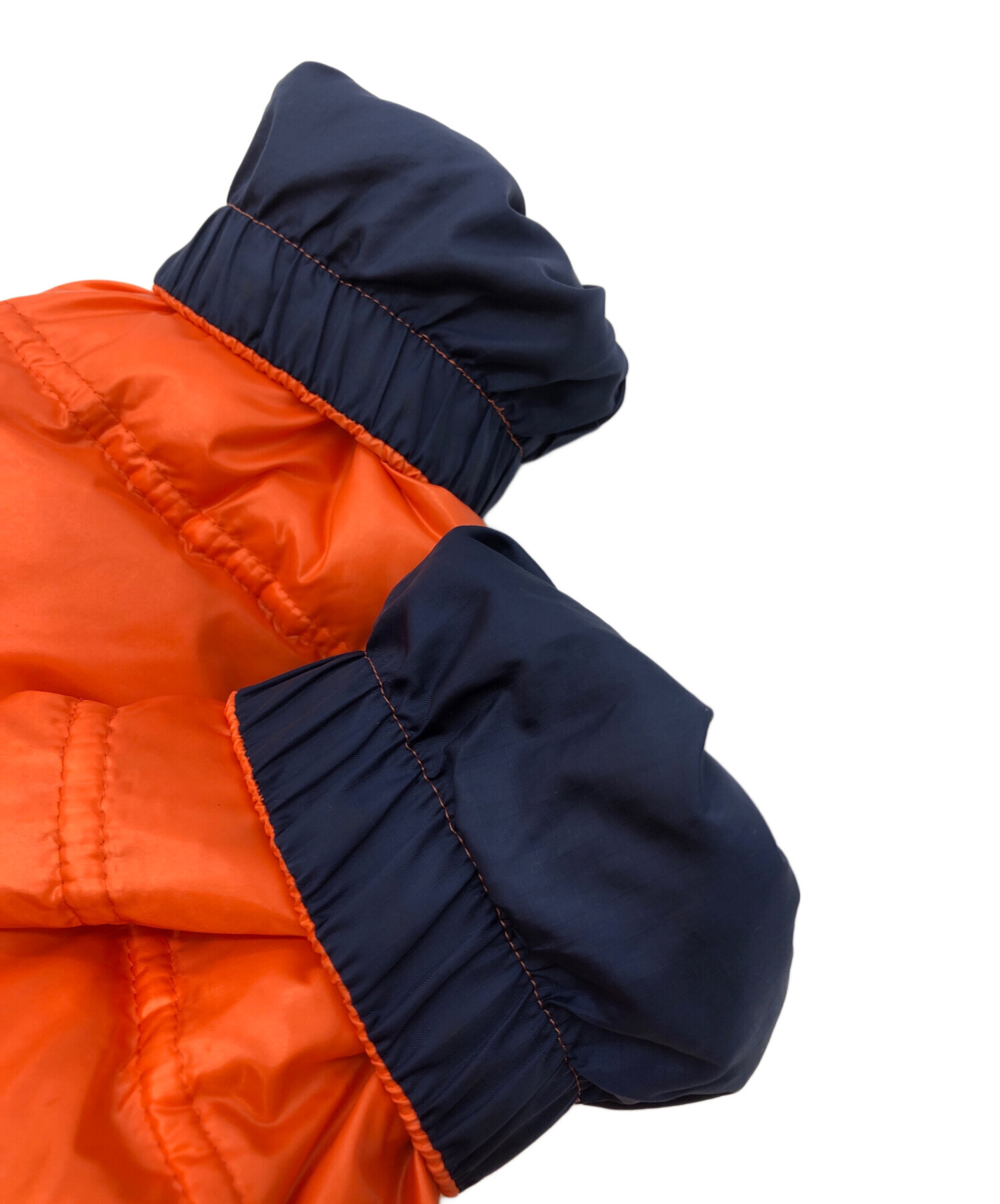 中古・古着通販】LACOSTE (ラコステ) ダウンジャケット オレンジ