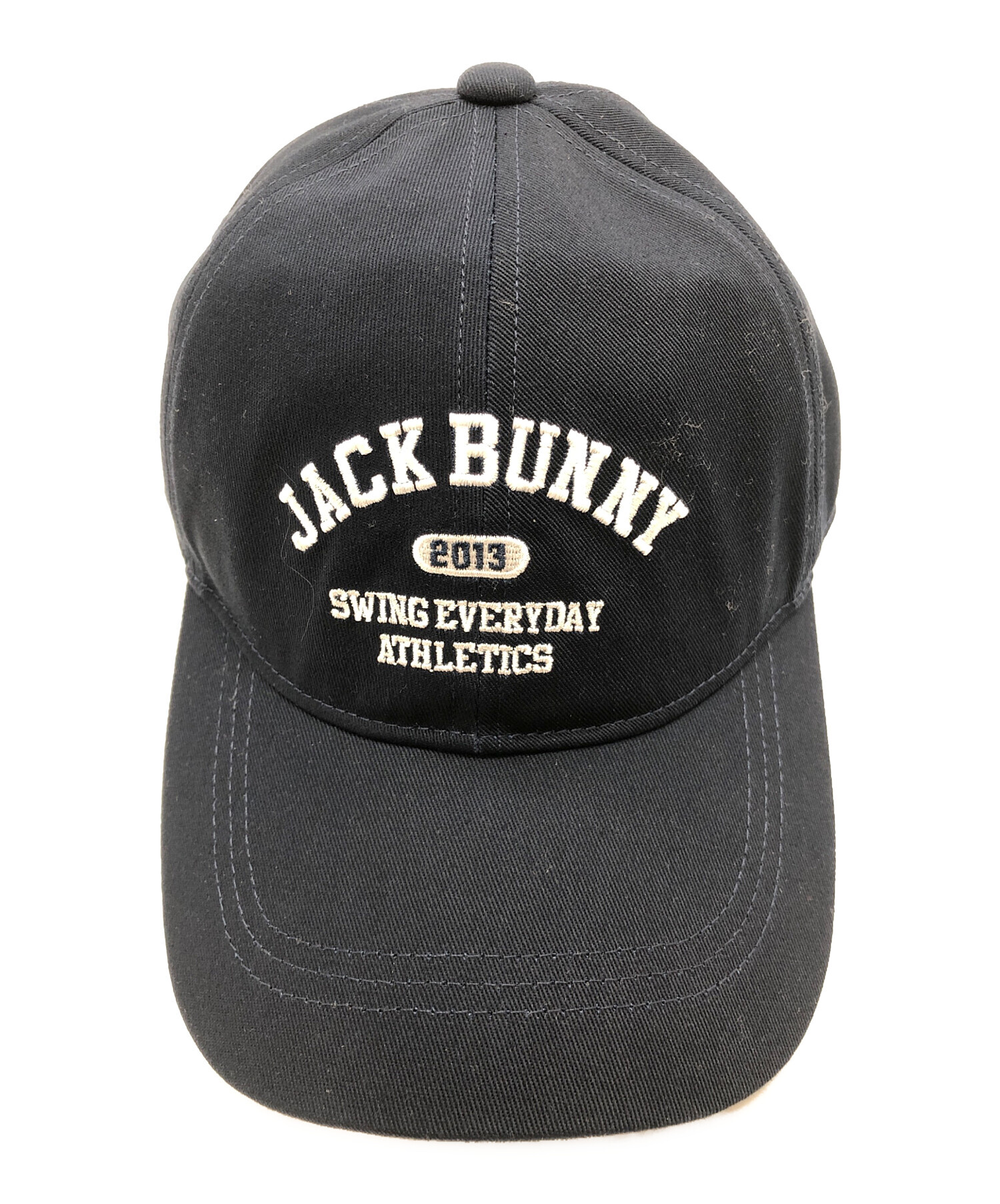 Jack Bunny!! 　キャップ　未使用 JACK BUNNY 新品未使用定価5720円テキストプリントキャップ - メルカリ