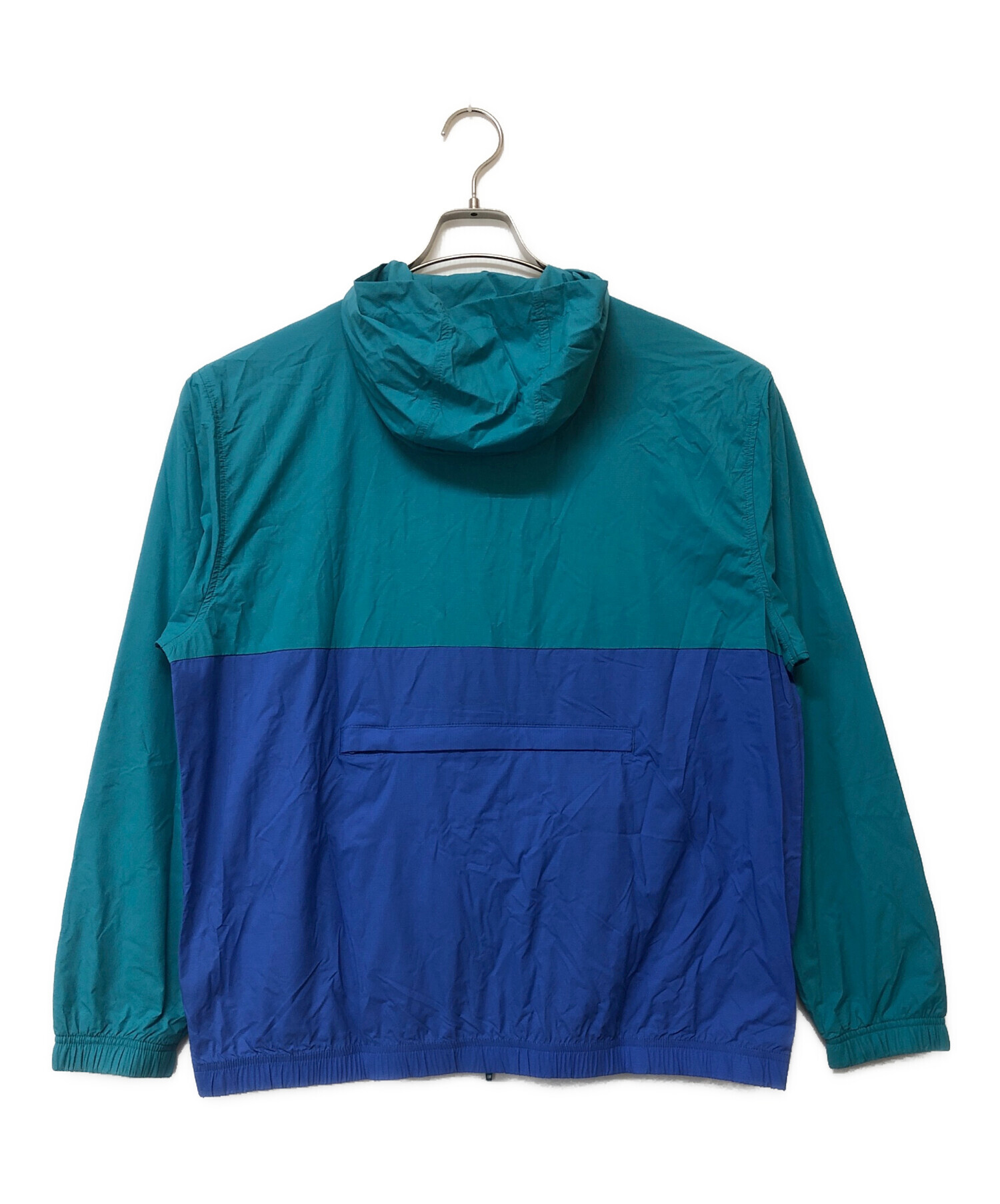 中古・古着通販】Champion (チャンピオン) ナイロンパーカー グリーン 