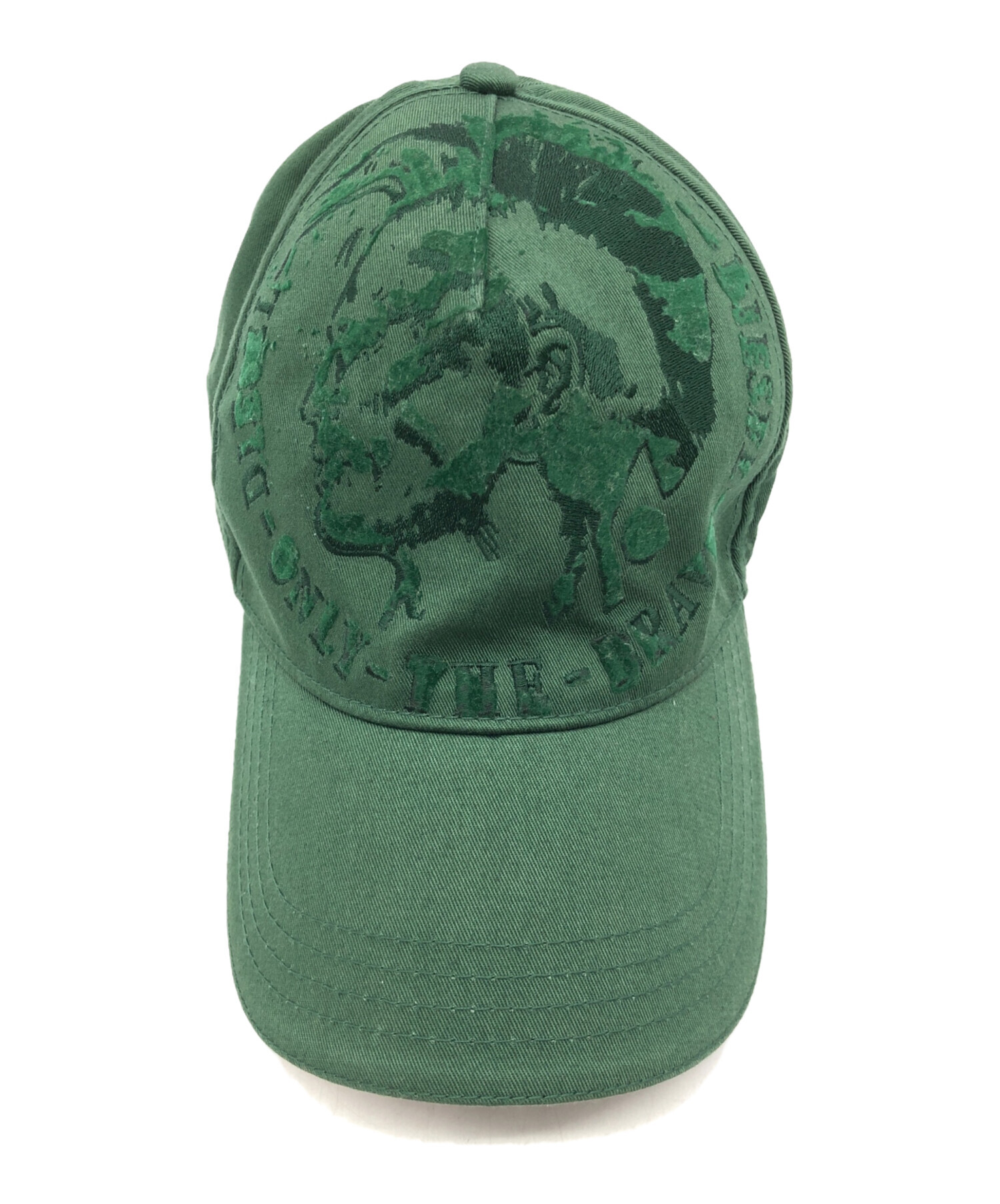 中古・古着通販】DIESEL (ディーゼル) キャップ グリーン｜ブランド