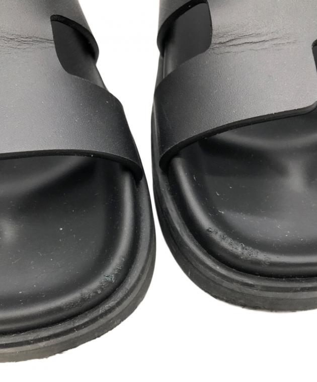 中古・古着通販】HERMES (エルメス) シプレ サンダル ブラック サイズ